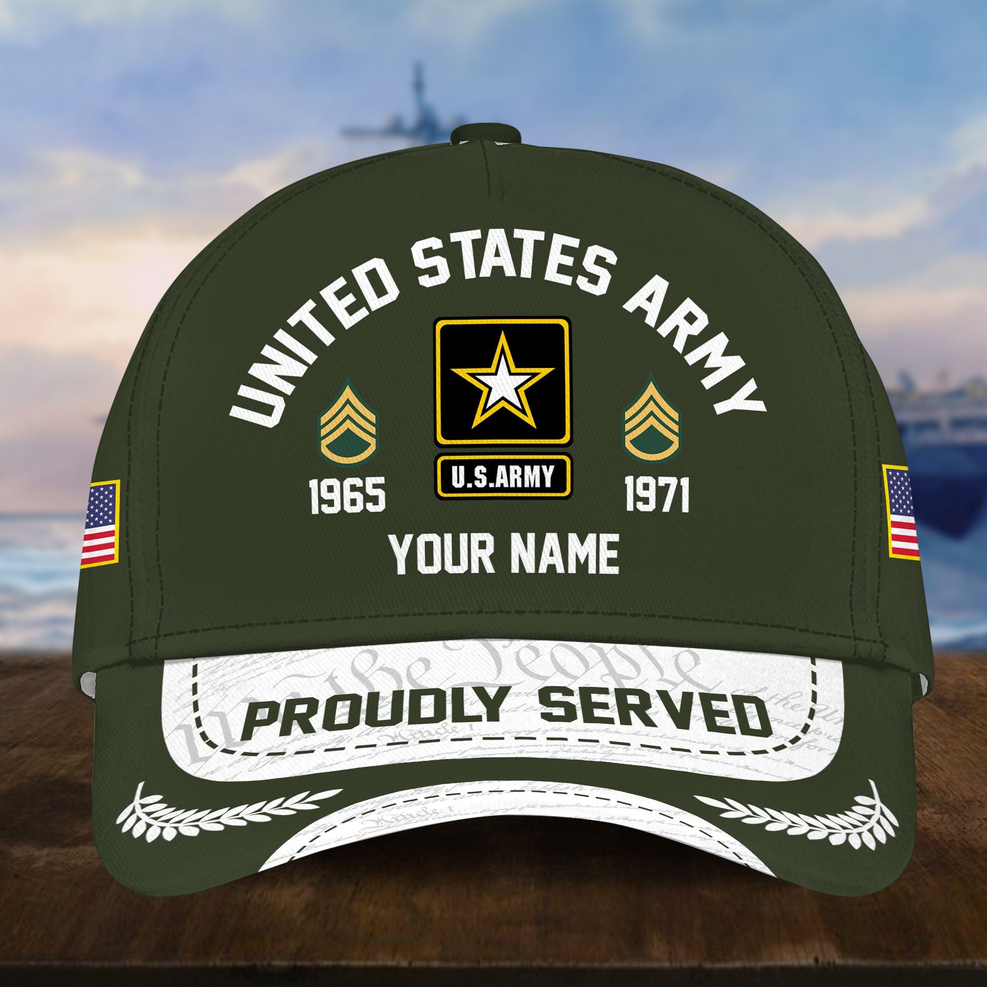 US Army Custom Hat - Military Army Honor Cap VPVC001401