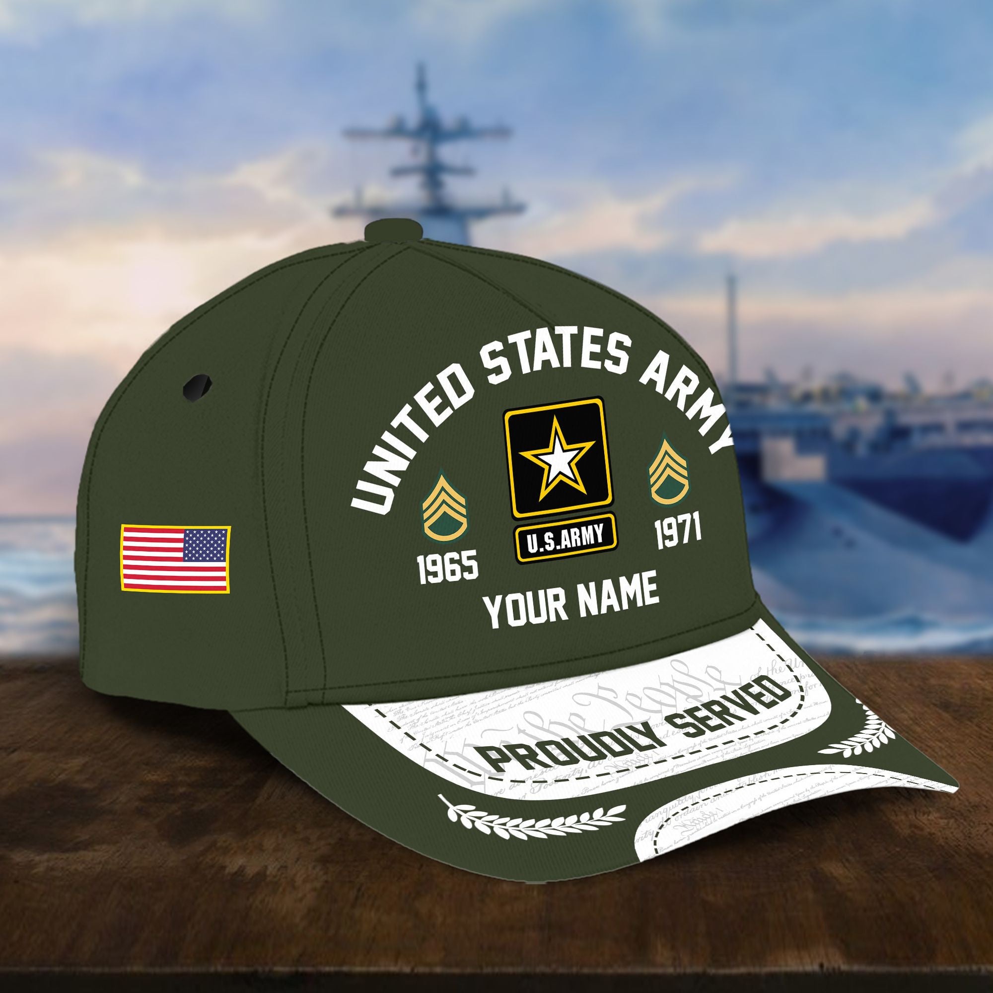US Army Custom Hat - Military Army Honor Cap VPVC001401