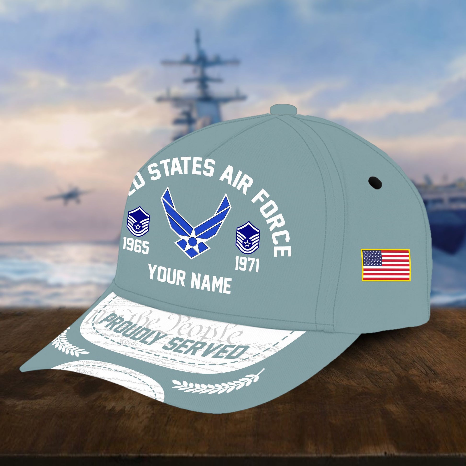 USAF Custom Hat - Military Air Force Honor Cap VPVC001404