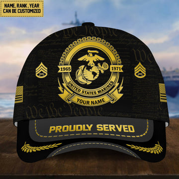 USMC Veteran Hat - Military Honor Marine Cap VPVC001703