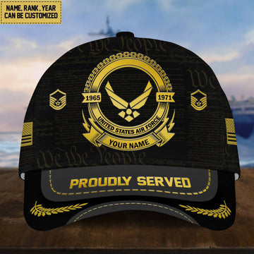USAF Veteran Hat - Military Honor Air Force Cap VPVC001704