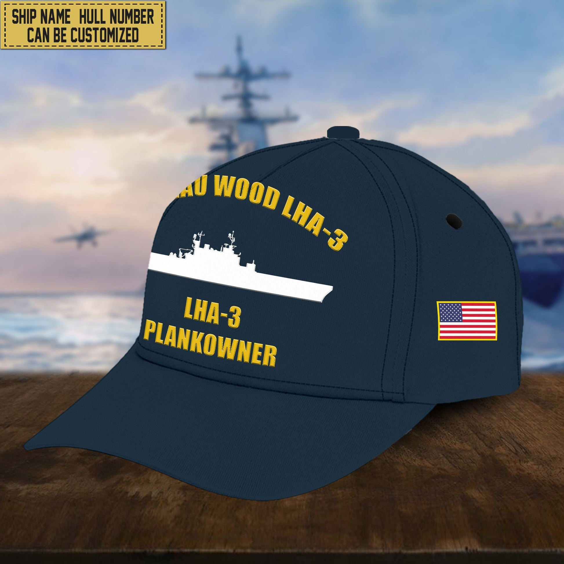 Custom Us Navy Ships Classic Baseball Cap VPVC0016