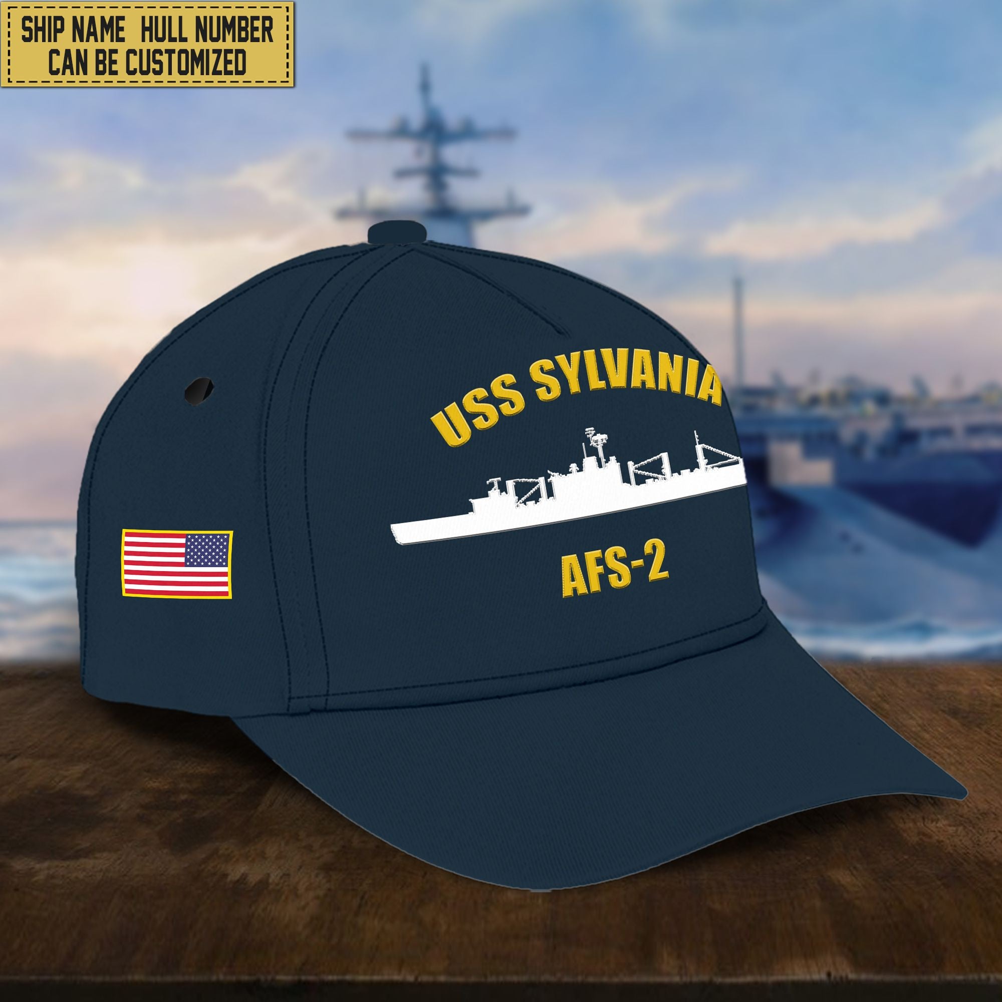 Custom Us Navy Ships Classic Baseball Cap VPVC0016