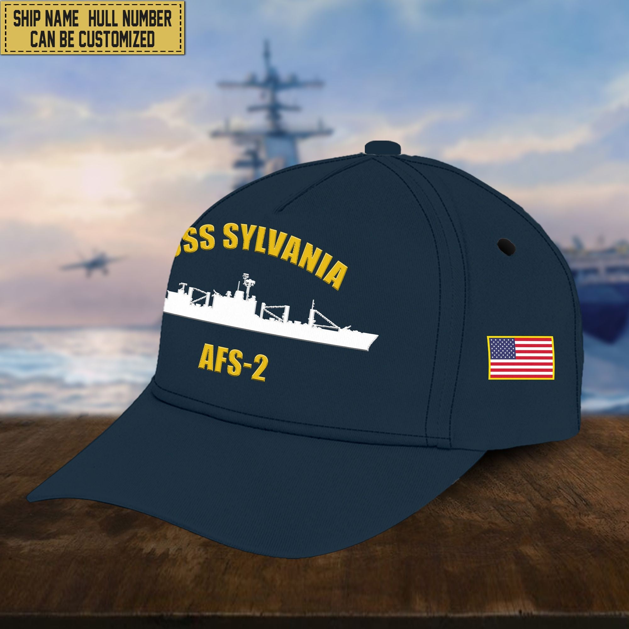 Custom Us Navy Ships Classic Baseball Cap VPVC0016