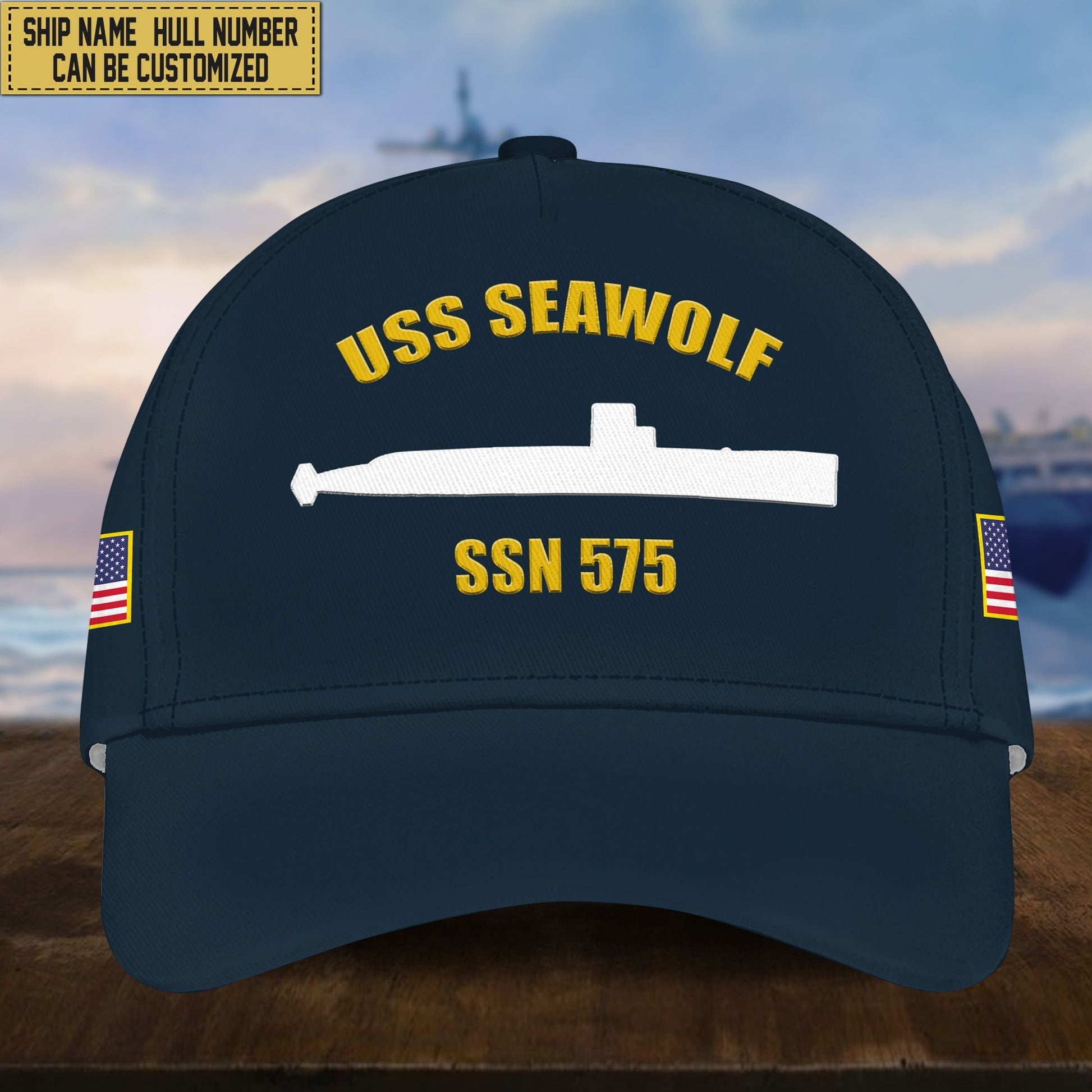 Custom Us Navy Ships Classic Baseball Cap VPVC0016