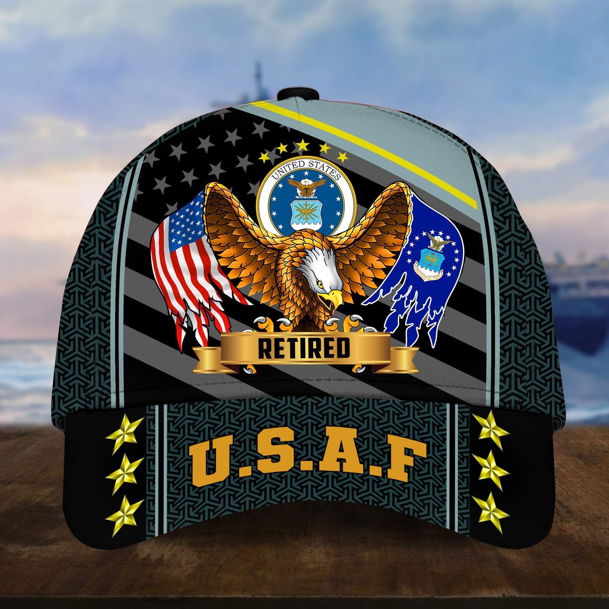 Premium US Retired Cap APVC130511