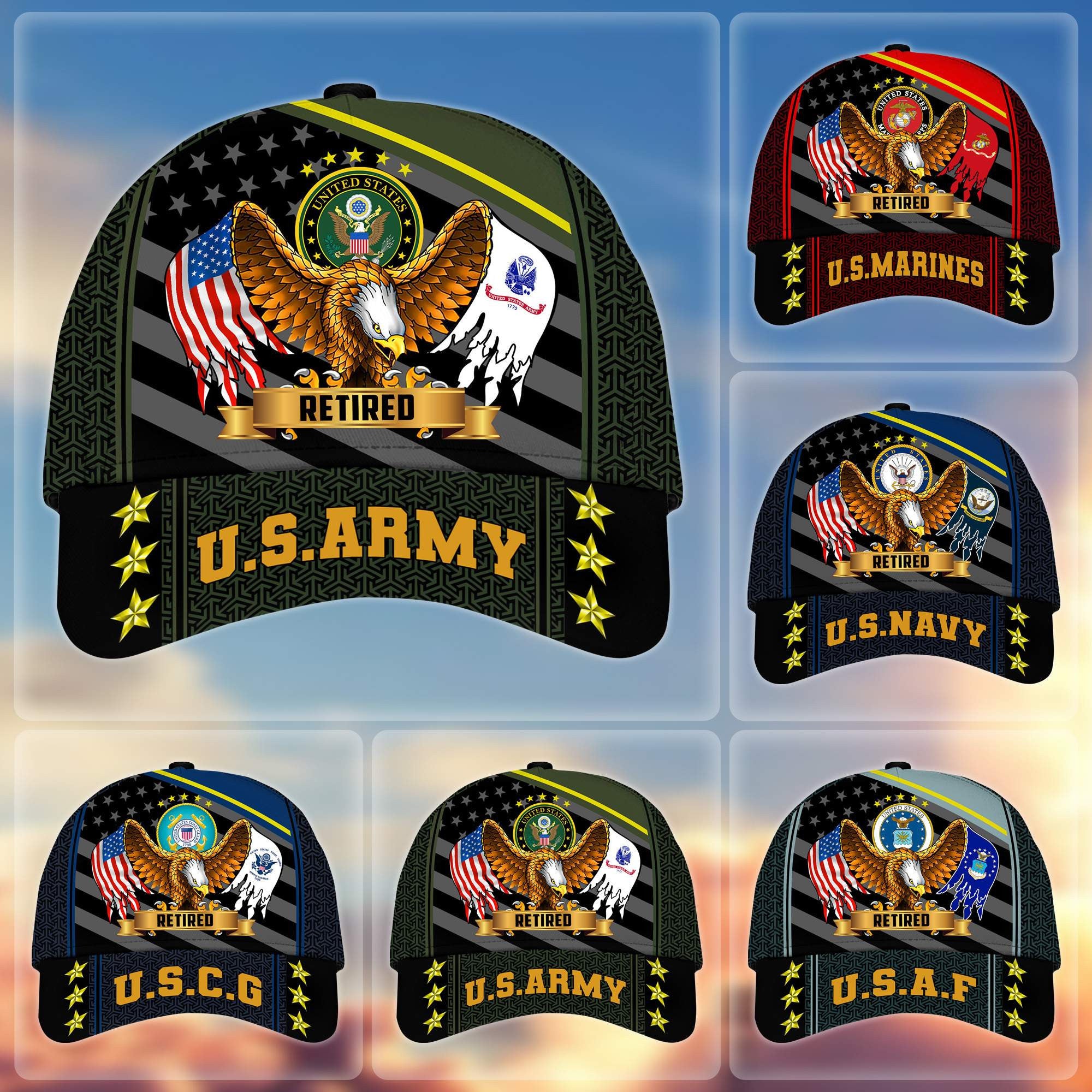Premium US Retired Cap APVC130511