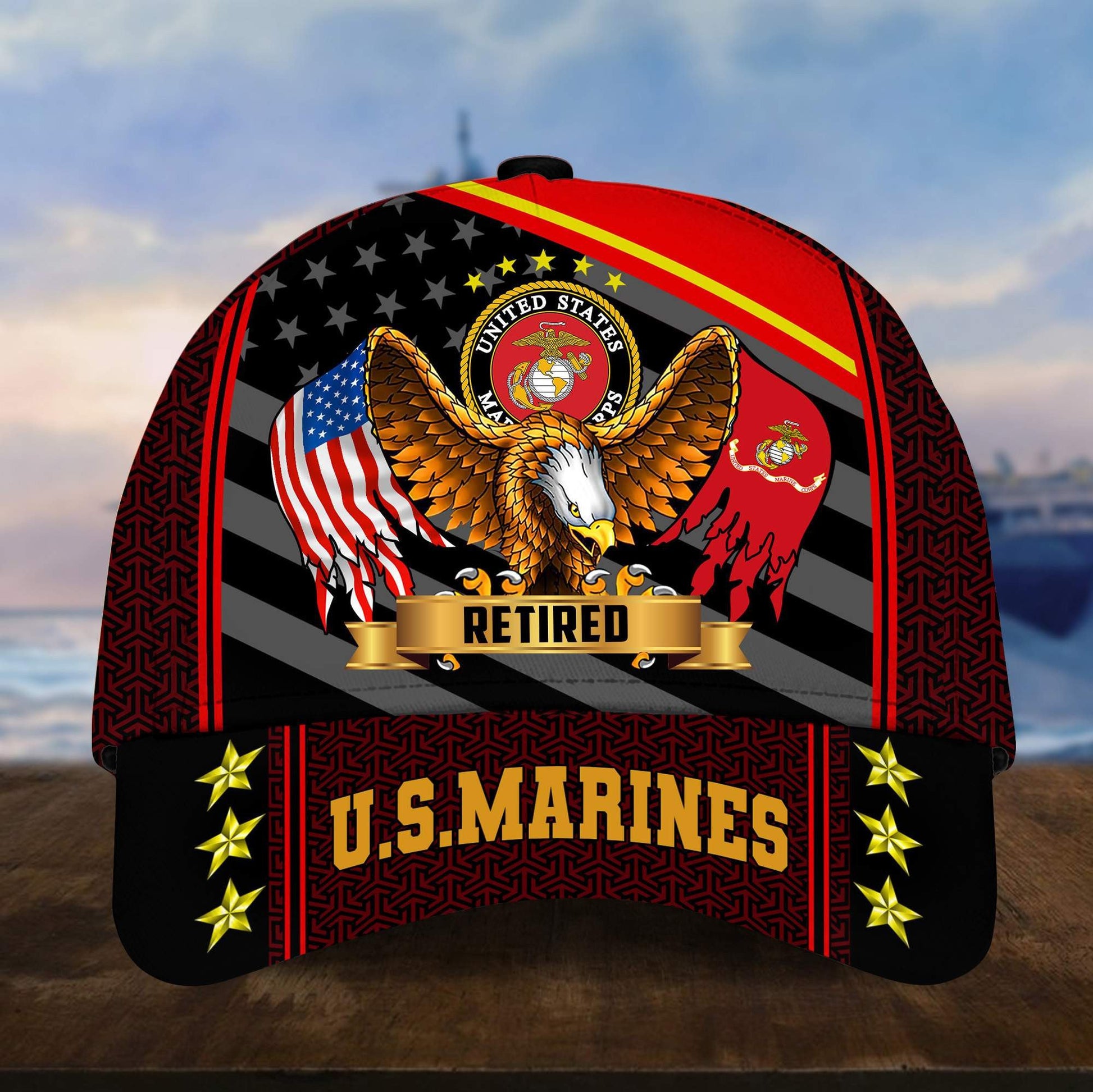 Premium US Retired Cap APVC130511