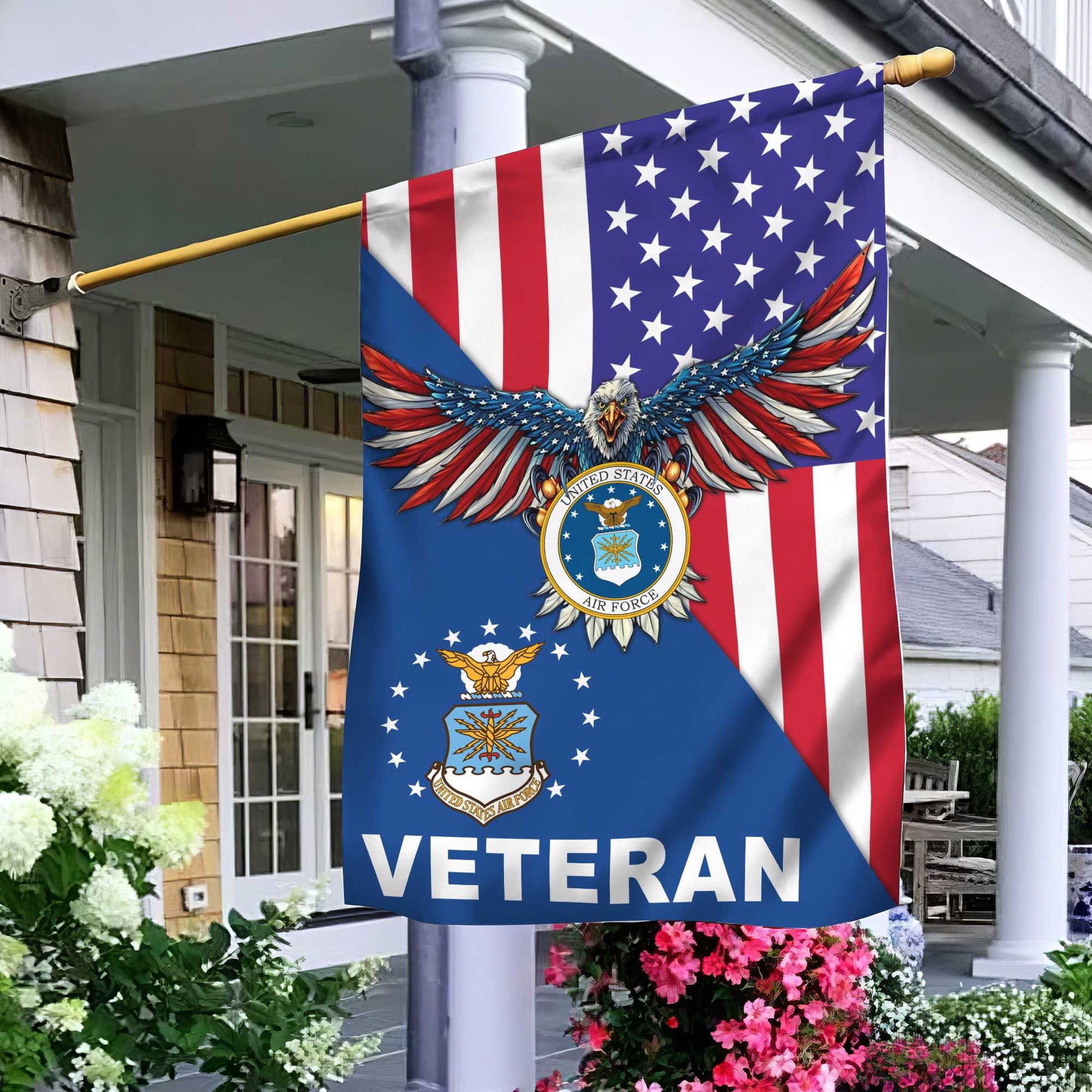 USAF Veteran Garden Flag – House Flag VPVC100204
