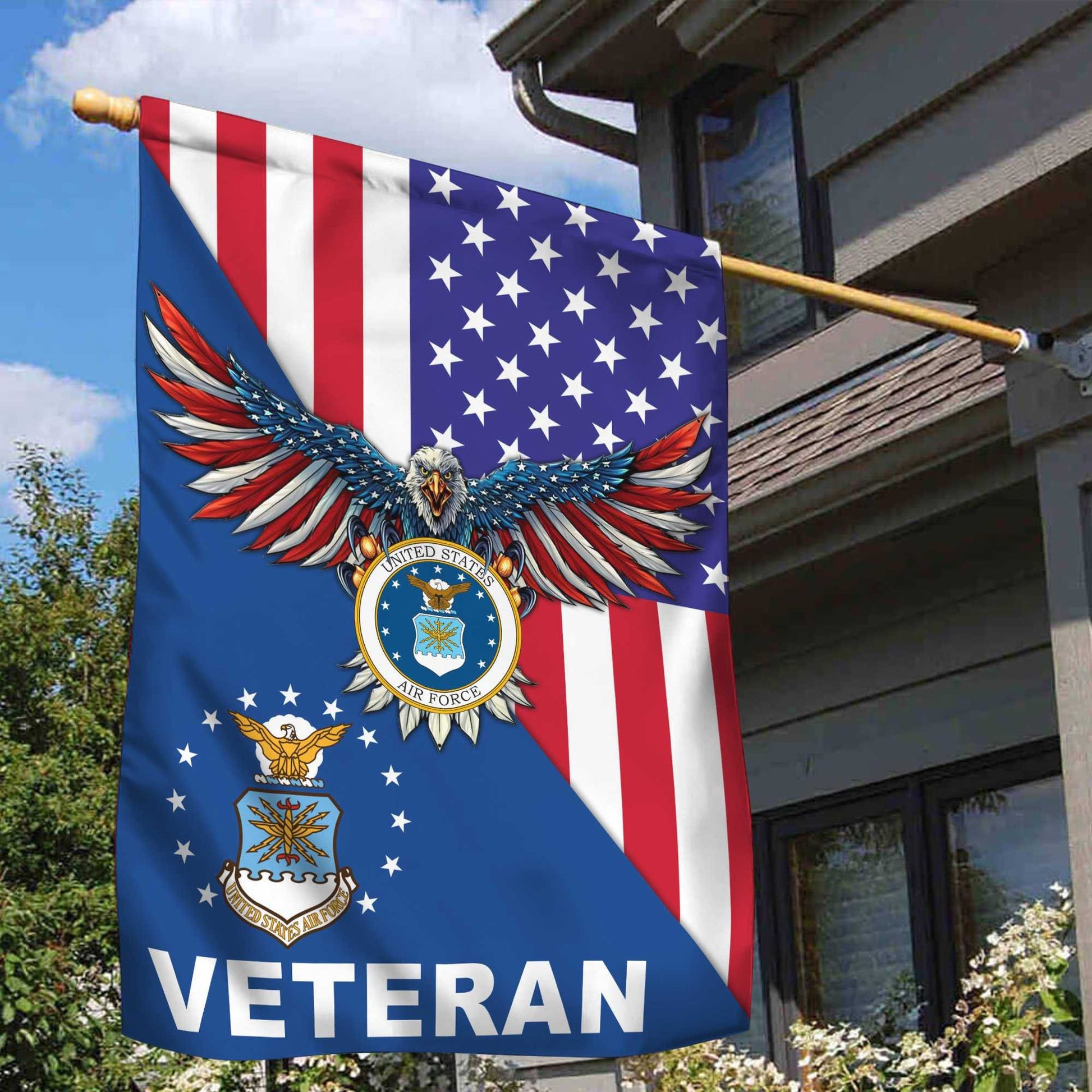 USAF Veteran Garden Flag – House Flag VPVC100204