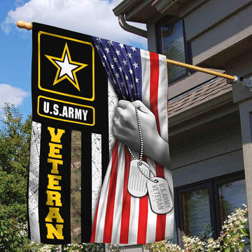 US Army Veteran Garden Flag – House Flag VPVC100301
