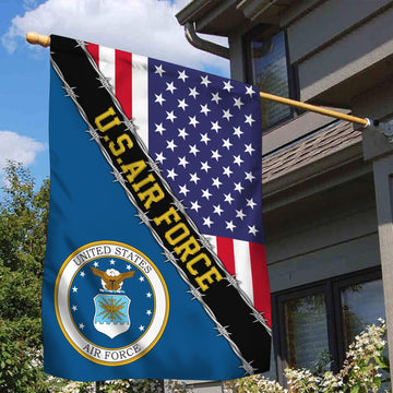 USAF Garden Flag - House Flag, Gift For Veterans Day, Father's Day, Memorial Day VPVC100504