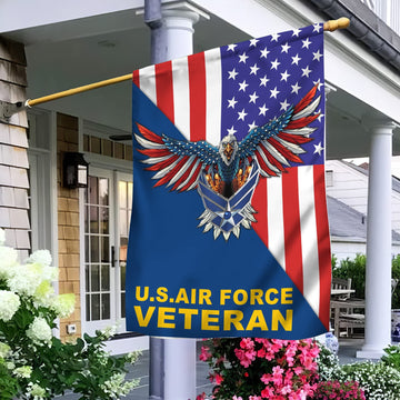 USAF Garden Flag - House Flag, Gift For Air Force Veteran VPVC100704