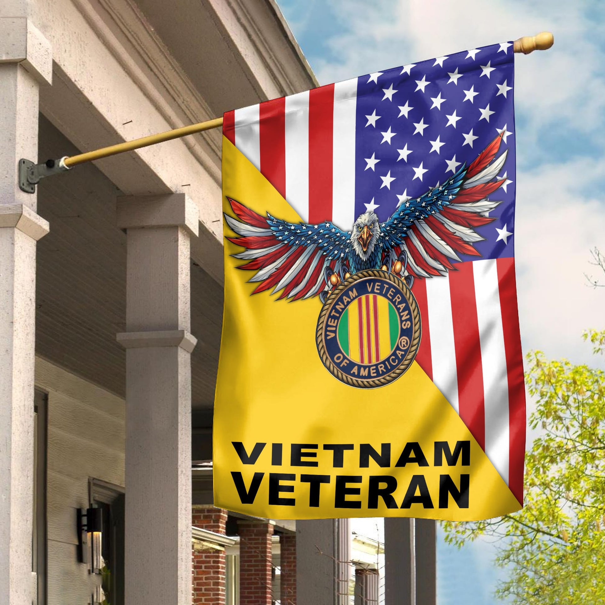 Vietnam Veteran Garden Flag - House Flag, Gift For Vietnam Veteran VPVC100706