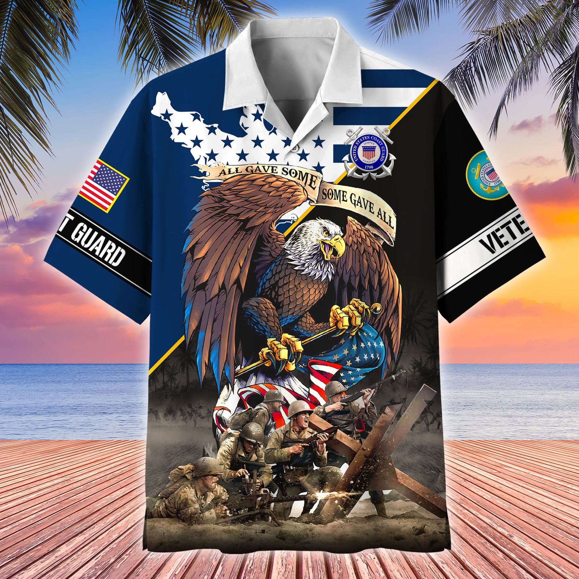 Premium All Gave Some Some Gave All US Veterans Hawaii Shirt APVC160501