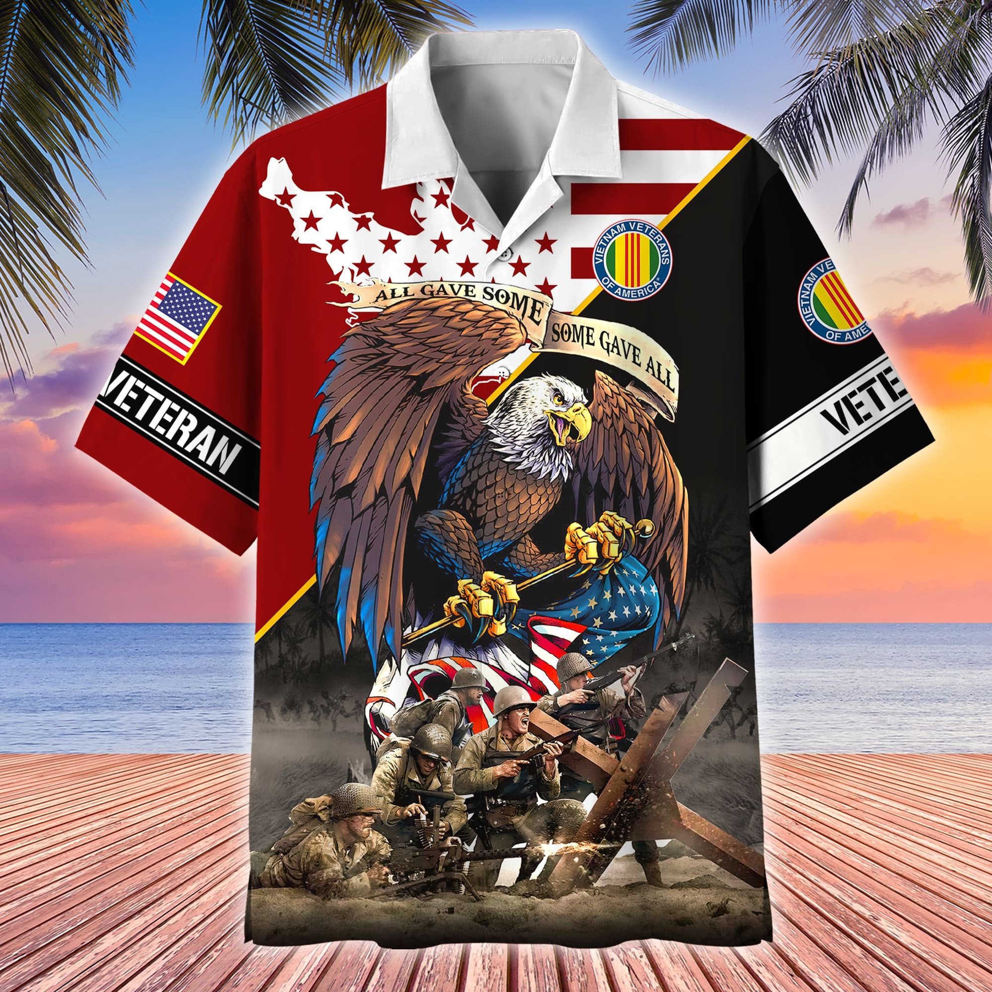 Premium All Gave Some Some Gave All US Veterans Hawaii Shirt APVC160501