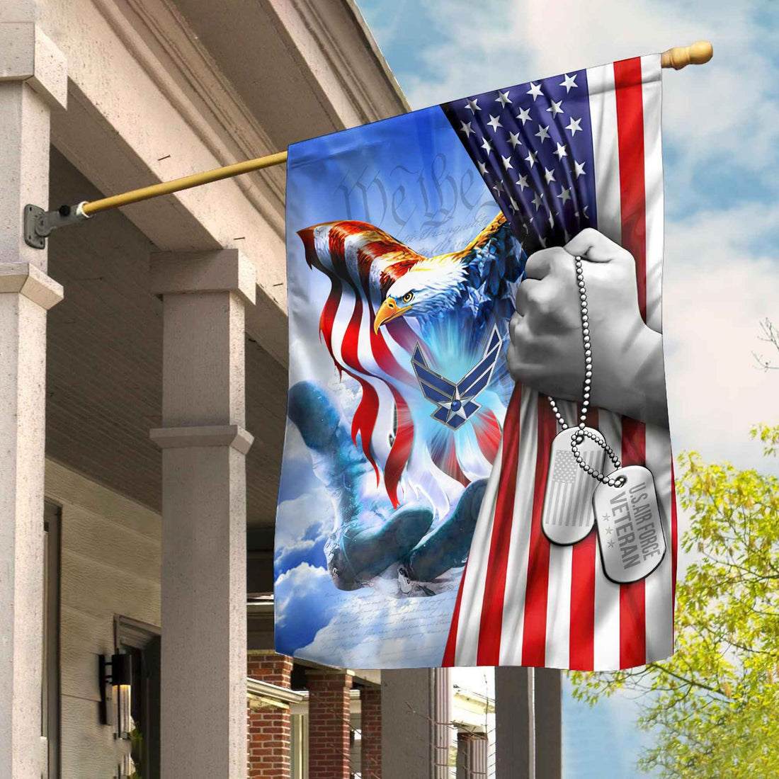 USAF - Air Force Veteran Garden Flag - House Flag VPVC06100204