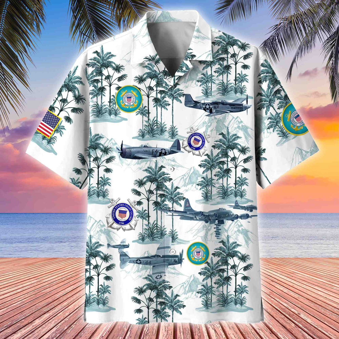 Premium USCG - Coast Guard Veteran Hawaii Shirt APVC240511