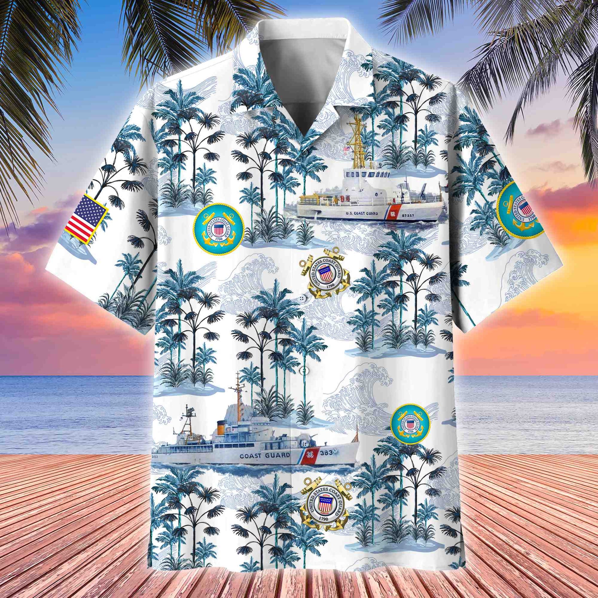 Premium USCG - Coast Guard Veteran Hawaii Shirt APVC240511