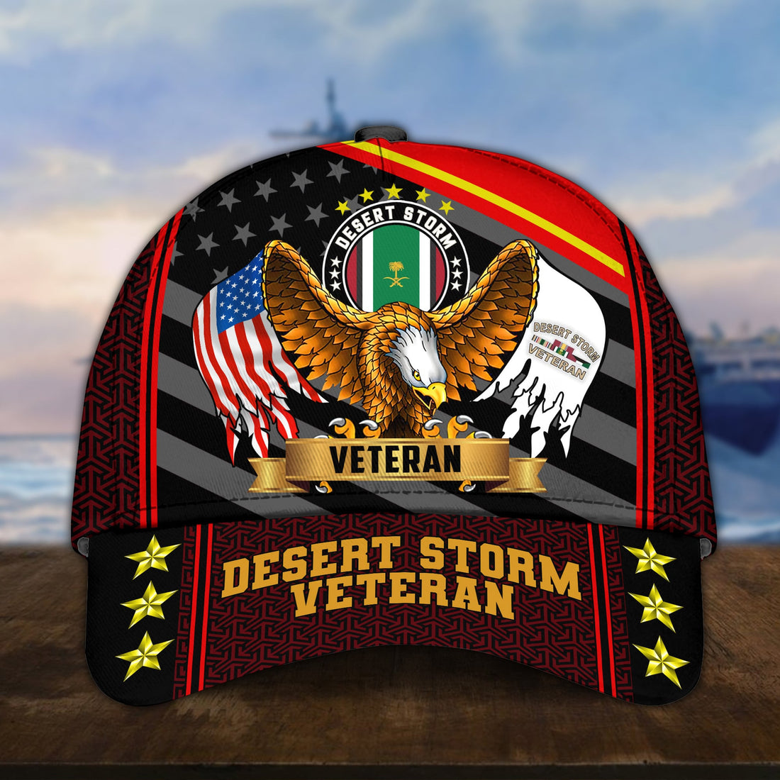 Premium Desert Storm Veteran Cap APVC240512