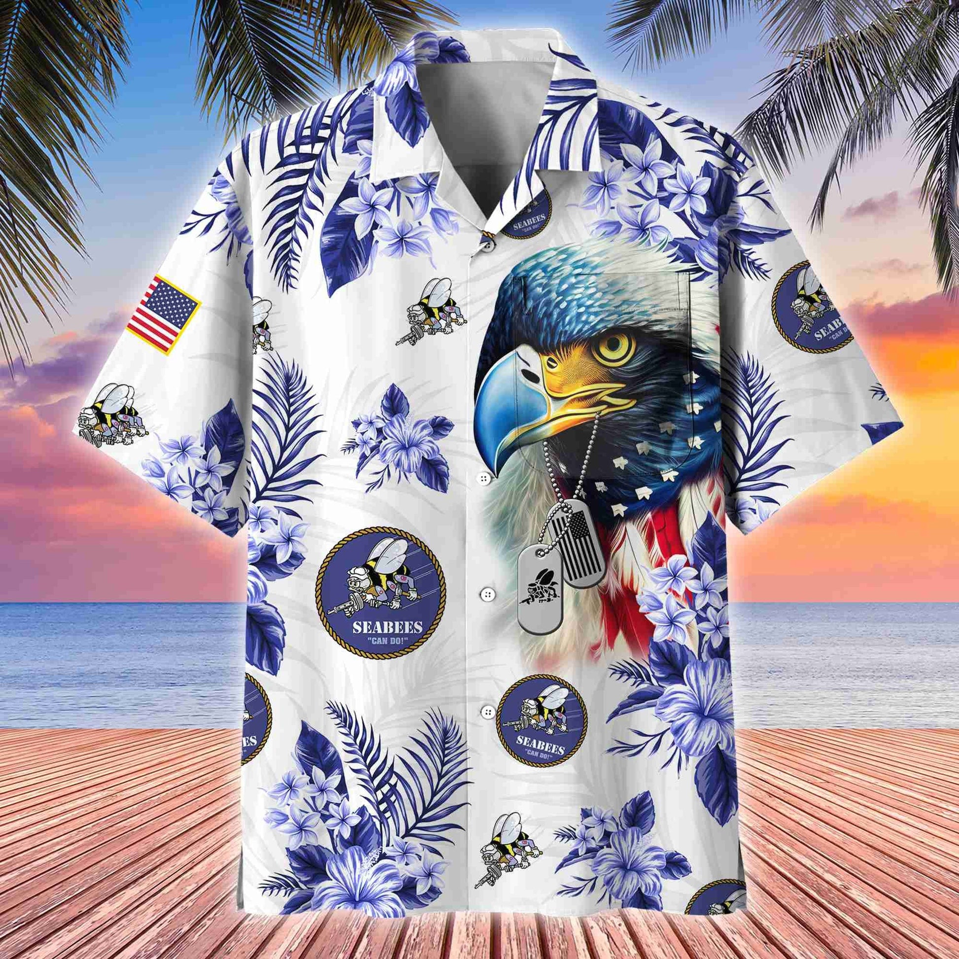 Premium US Veterans Hawaii Shirt With Pocket, Gift For Army Veteran, Navy Veteran, Marine Veteran, Air Force Veteran, Coast Guard Veteran, Vietnam Veteran, Gift For Veterans Day, Father's Day, Independence Day APVC110611
