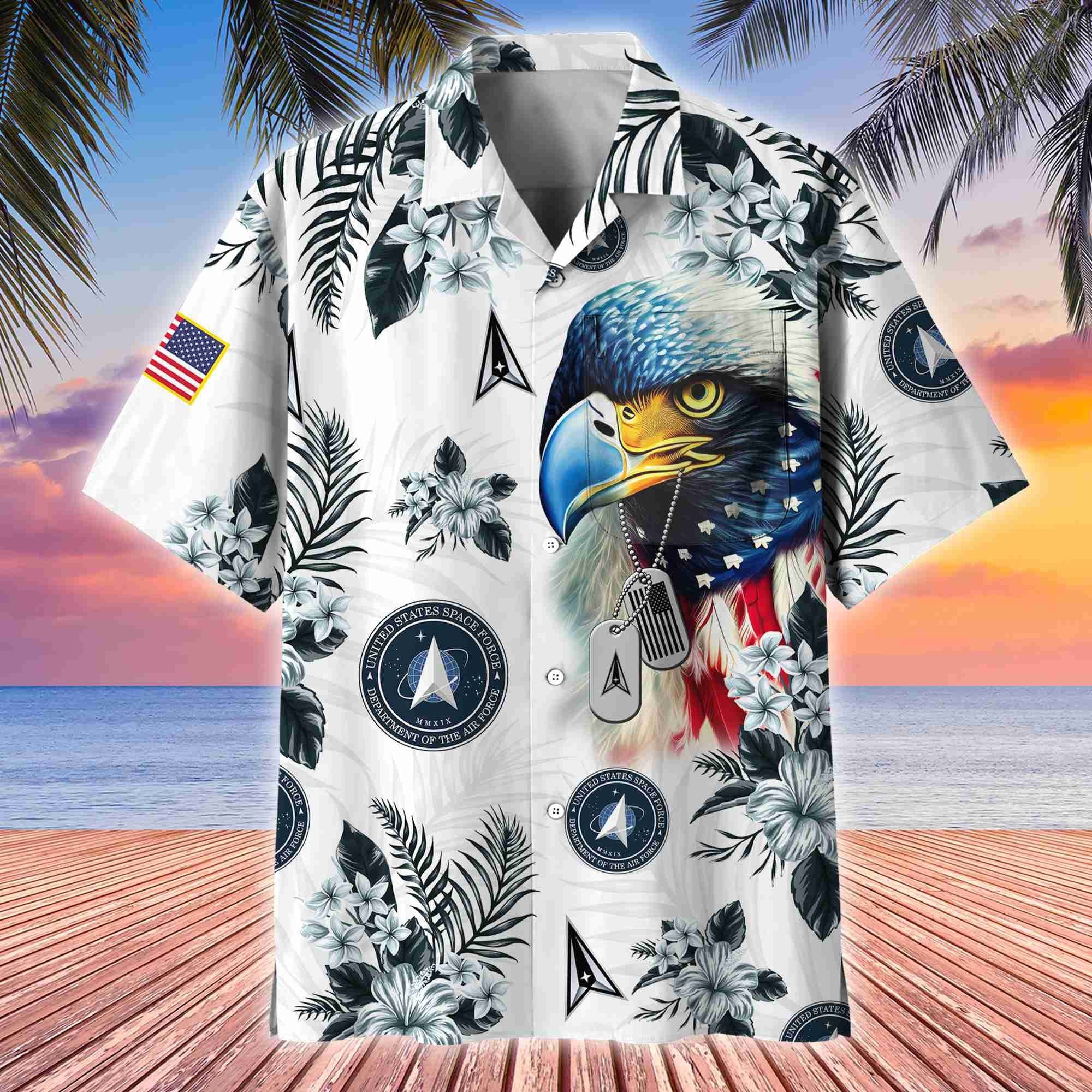 Premium US Veterans Hawaii Shirt With Pocket, Gift For Army Veteran, Navy Veteran, Marine Veteran, Air Force Veteran, Coast Guard Veteran, Vietnam Veteran, Gift For Veterans Day, Father's Day, Independence Day APVC110611
