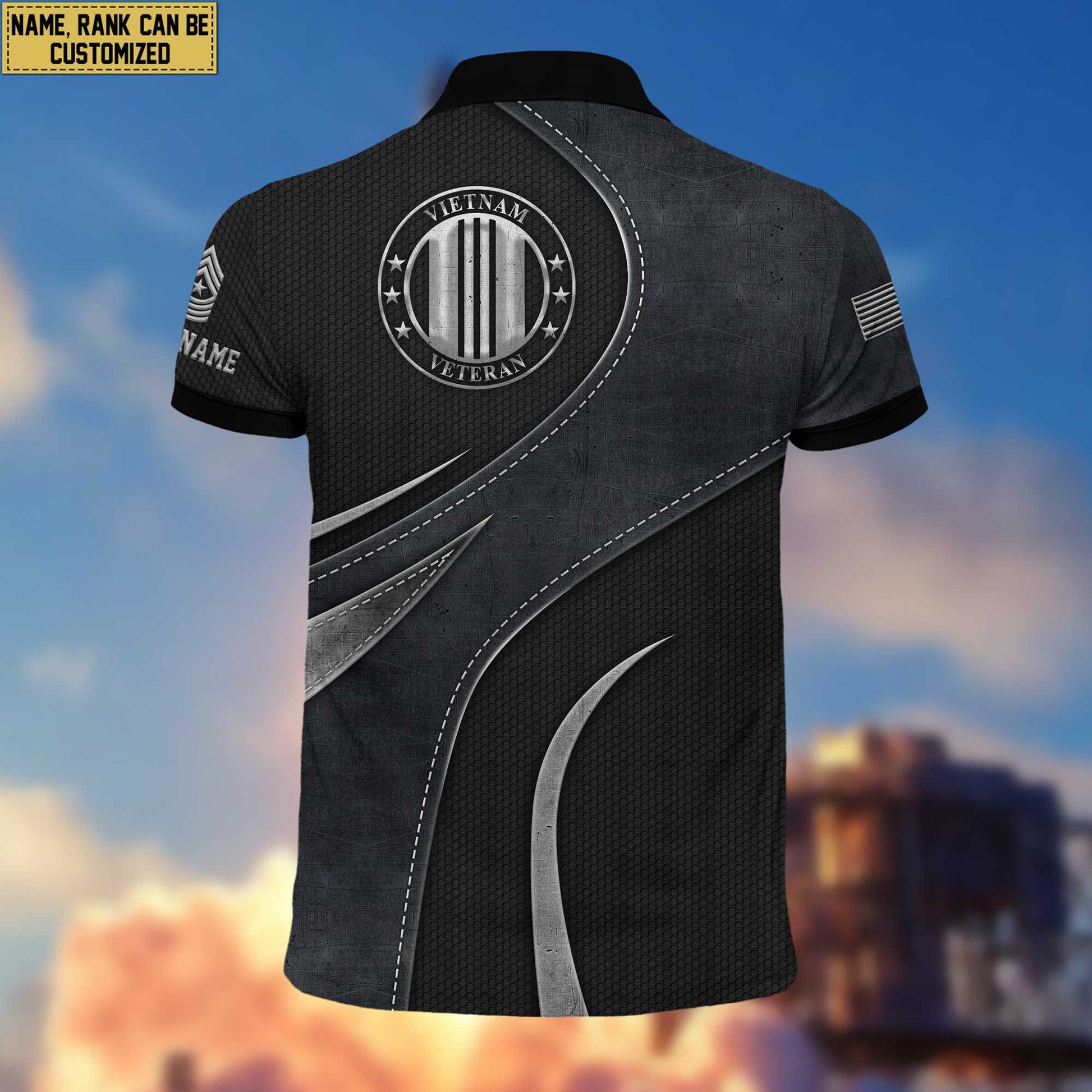 Premium Vietnam Veteran Polo Shirt, Gift for Vietnam Veteran VPVC201306