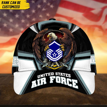 Premium Custom USAF Veteran Cap, Gift for Air Force Veteran VPVC002404