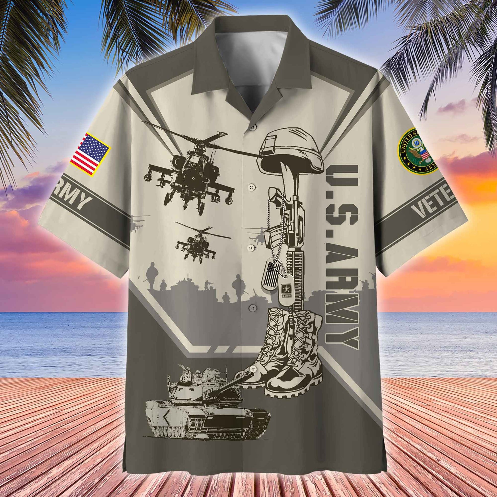 Premium US Veterans Hawaii Shirt APVC140601