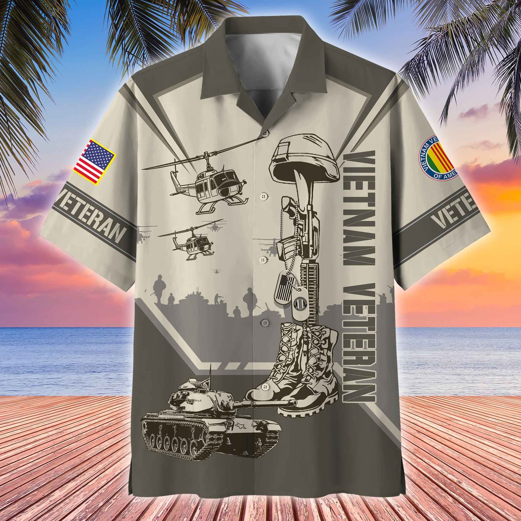 Premium US Veterans Hawaii Shirt APVC140601