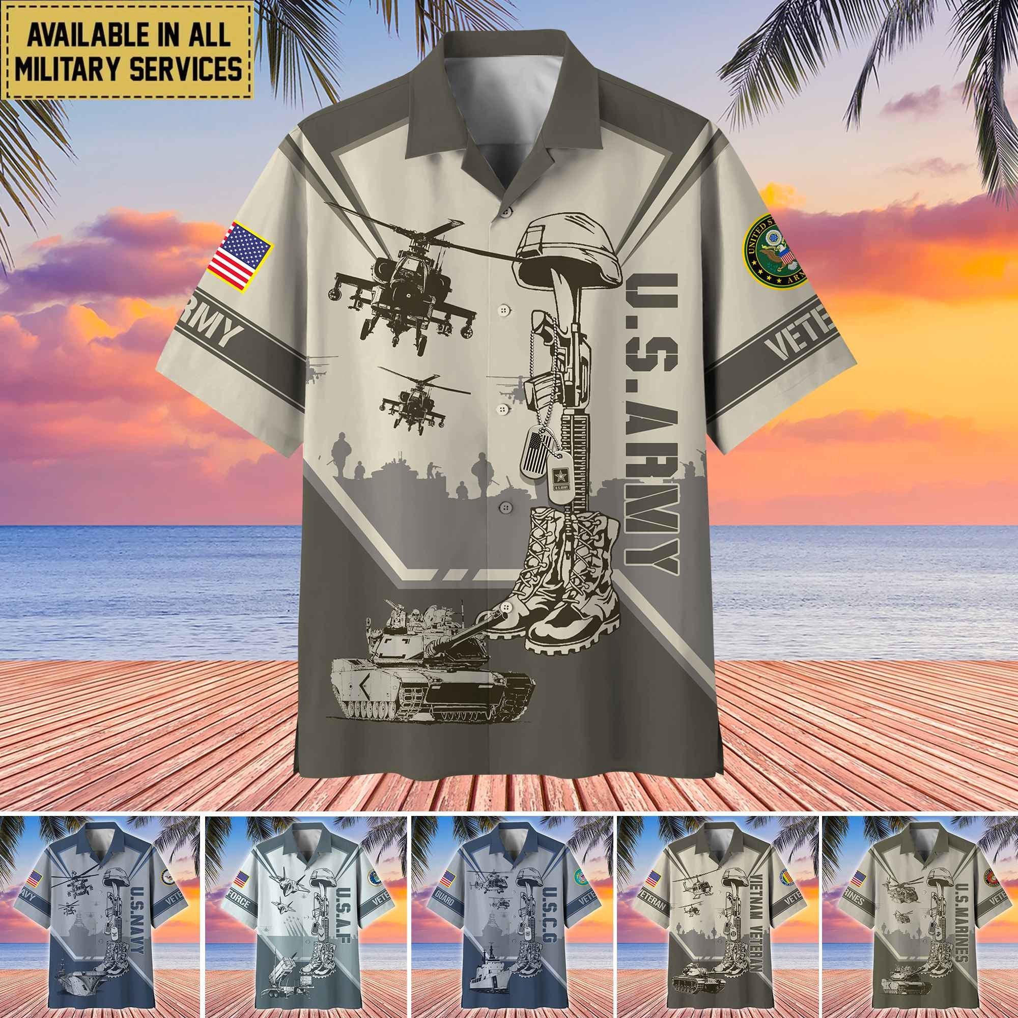 Premium US Veterans Hawaii Shirt APVC140601