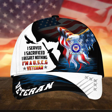 USCG Cap, Gifts for Coast Guard Veteran, Hat Gifts for Dad, for Husband VPVC002805