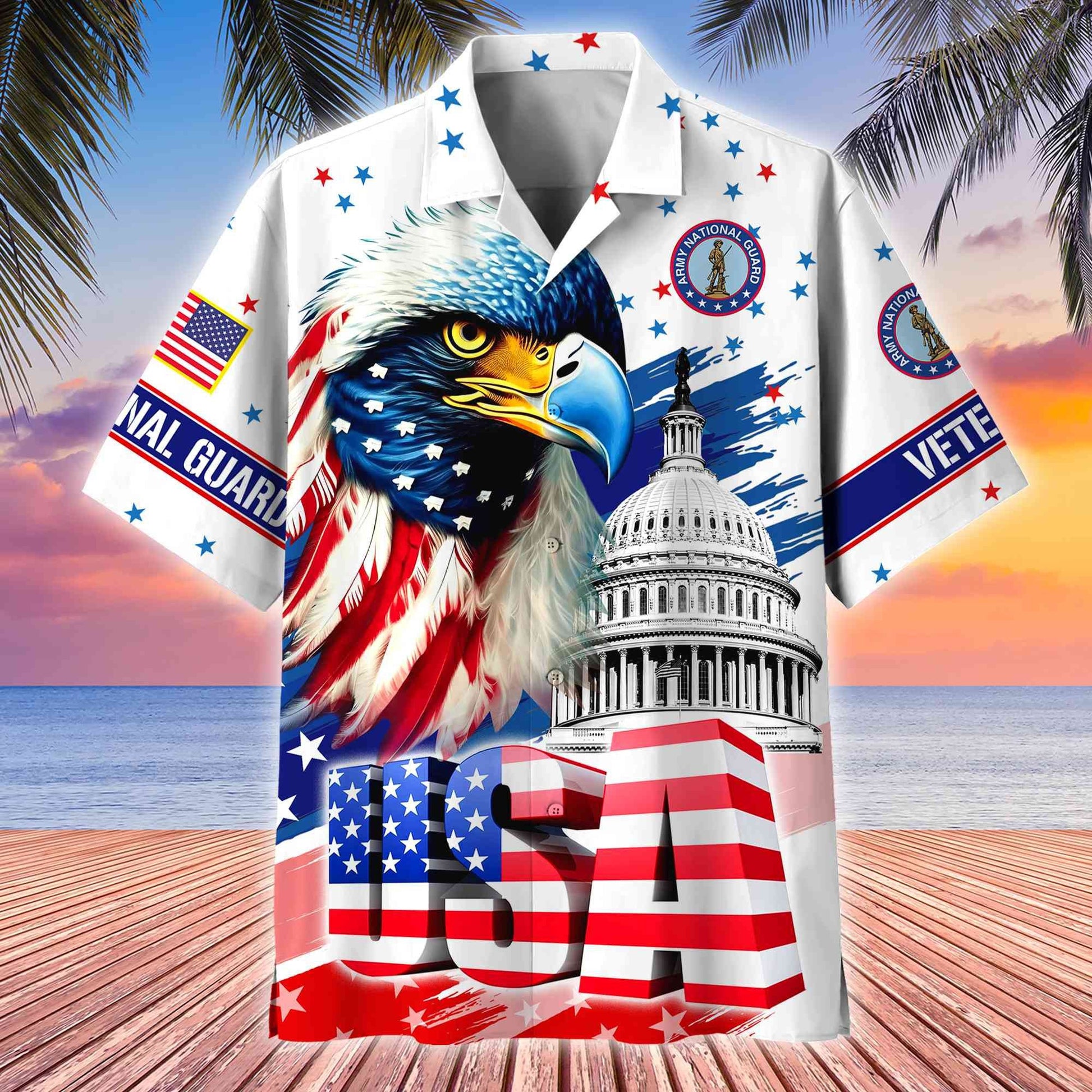 Premium American Pride US Veterans Hawaii Shirt, Gifts For Independence Day, Veterans Day APVC210602