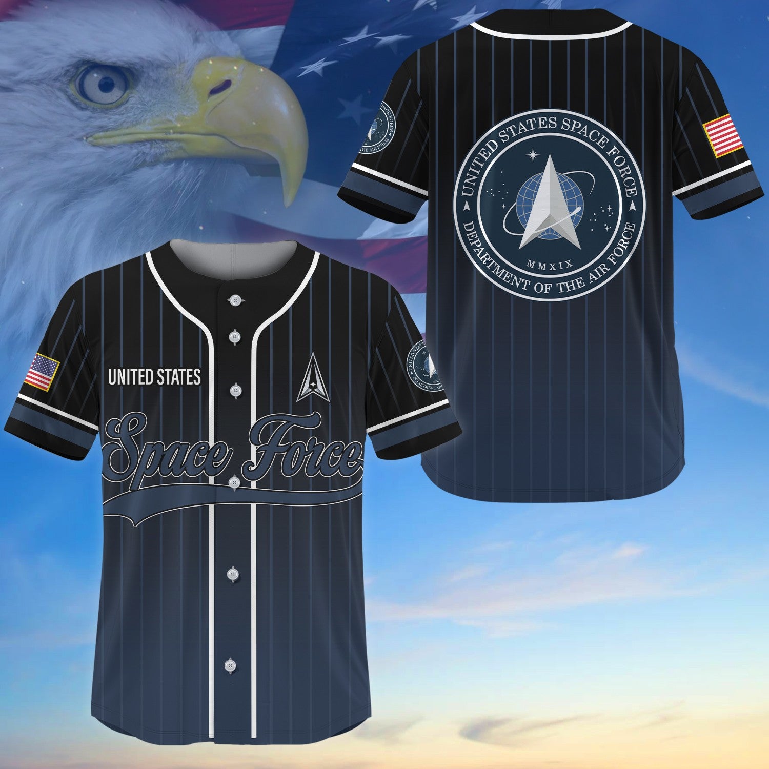 Premium US Veterans Baseball Jersey, Gifts for Army, Navy, Marine, Air Force, Coast Guard, Vietnam Veteran APVC240601