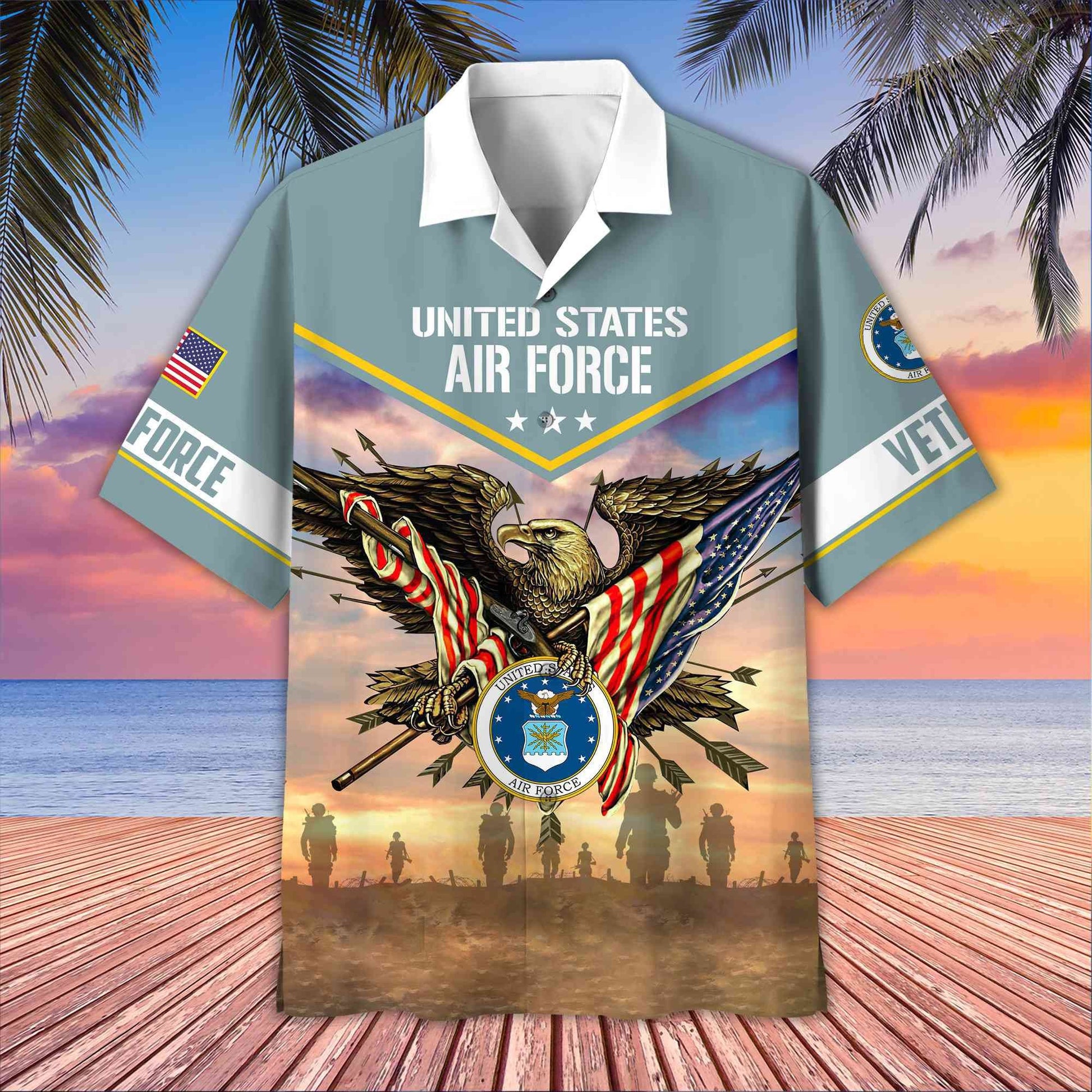 Premium Honoring All Who Served US Veterans Hawaii Shirt, Gifts For US Veterans BPVC080702