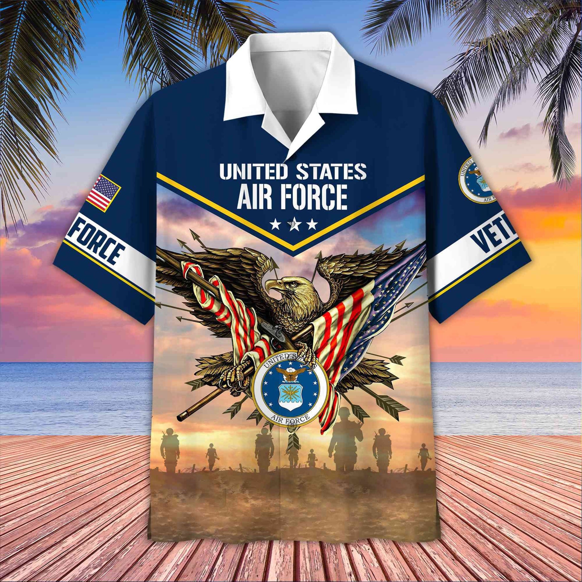 Premium Honoring All Who Served US Veterans Hawaii Shirt, Gifts For US Veterans BPVC080702