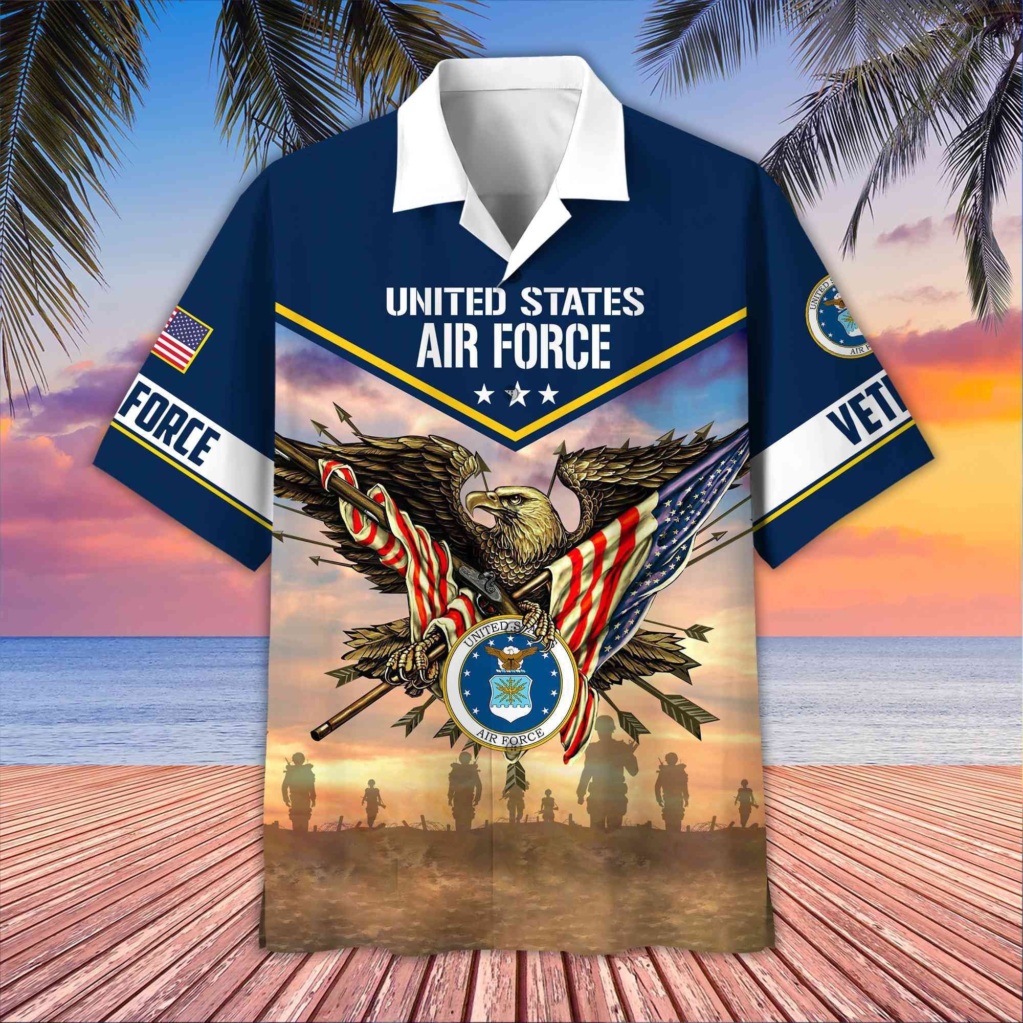 Premium Honoring All Who Served US Veterans Hawaii Shirt, Gifts For US Veterans BPVC080702