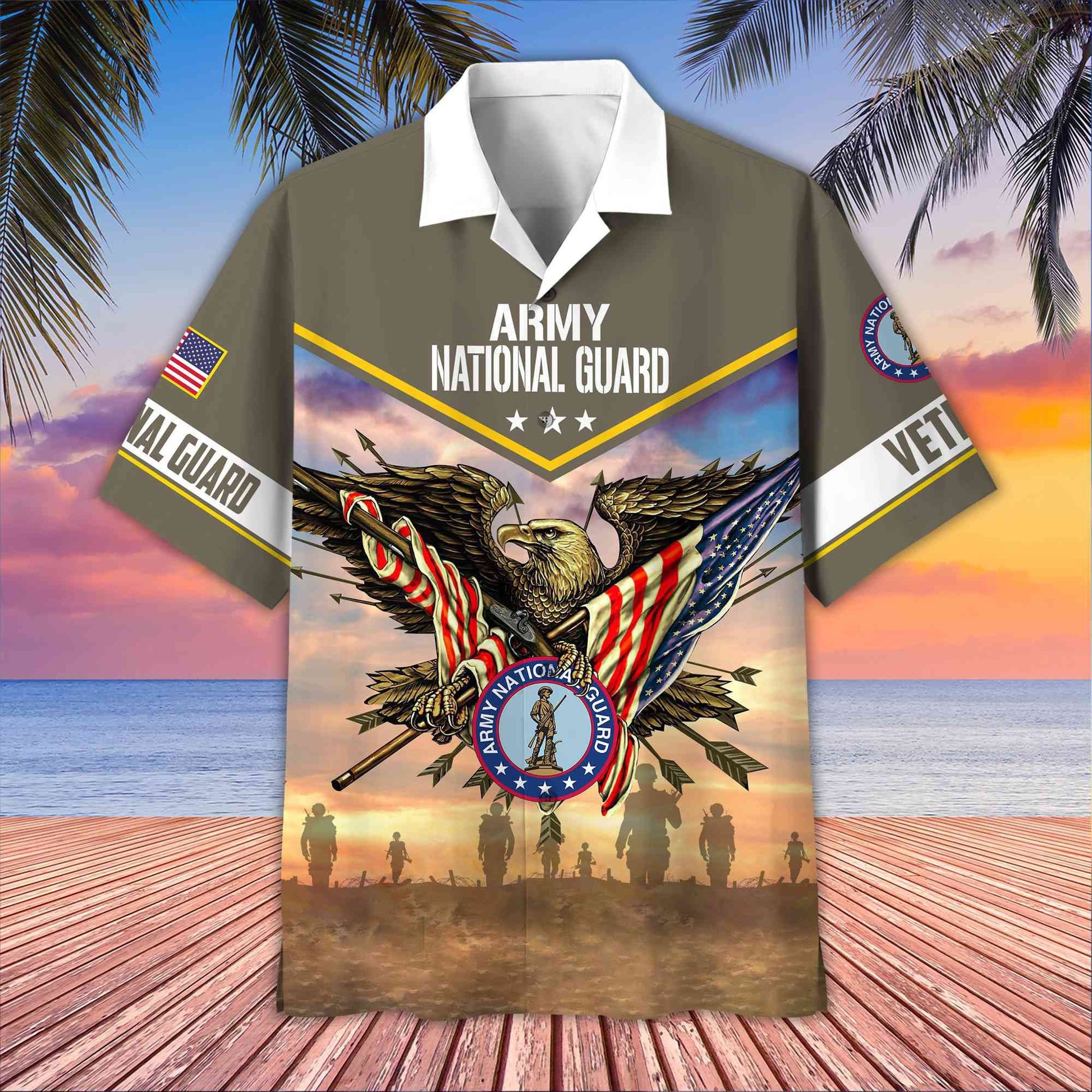 Premium Honoring All Who Served US Veterans Hawaii Shirt, Gifts For US Veterans BPVC080702