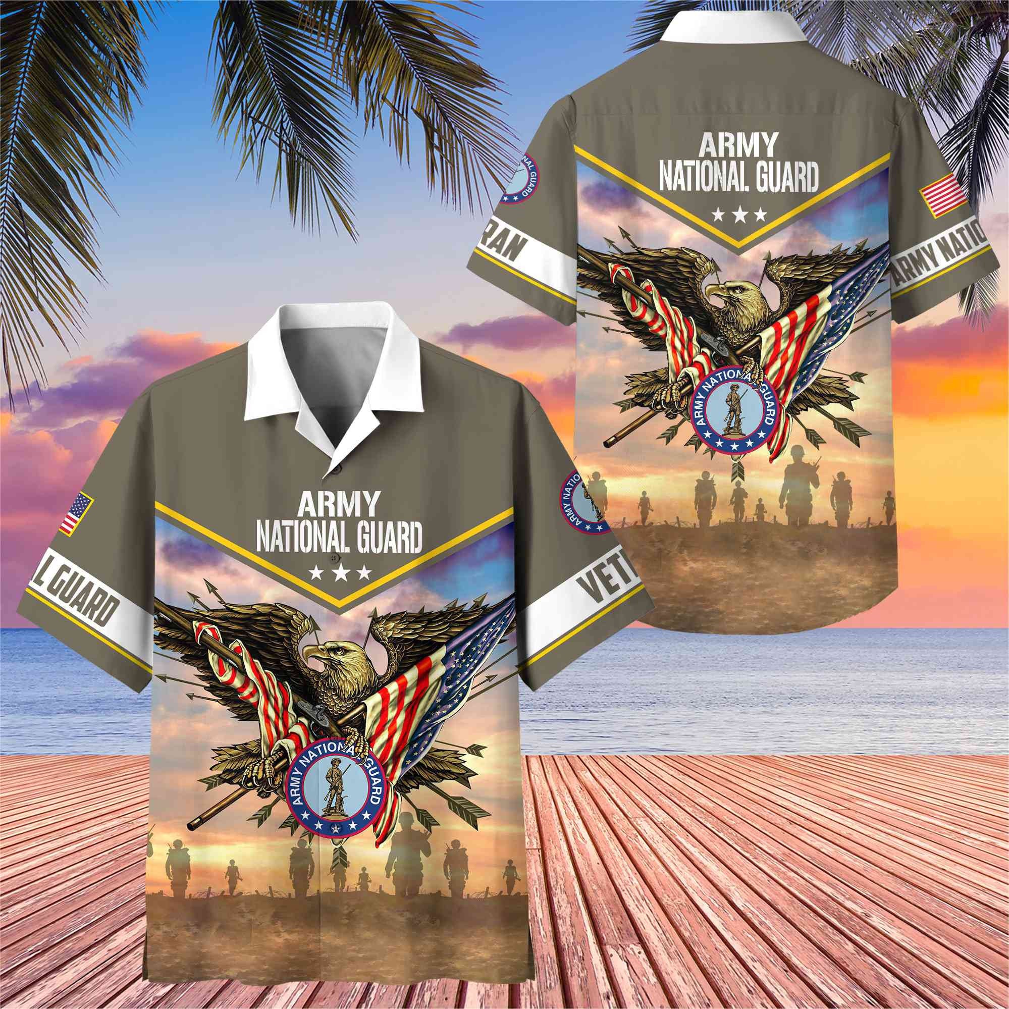 Premium Honoring All Who Served US Veterans Hawaii Shirt, Gifts For US Veterans BPVC080702