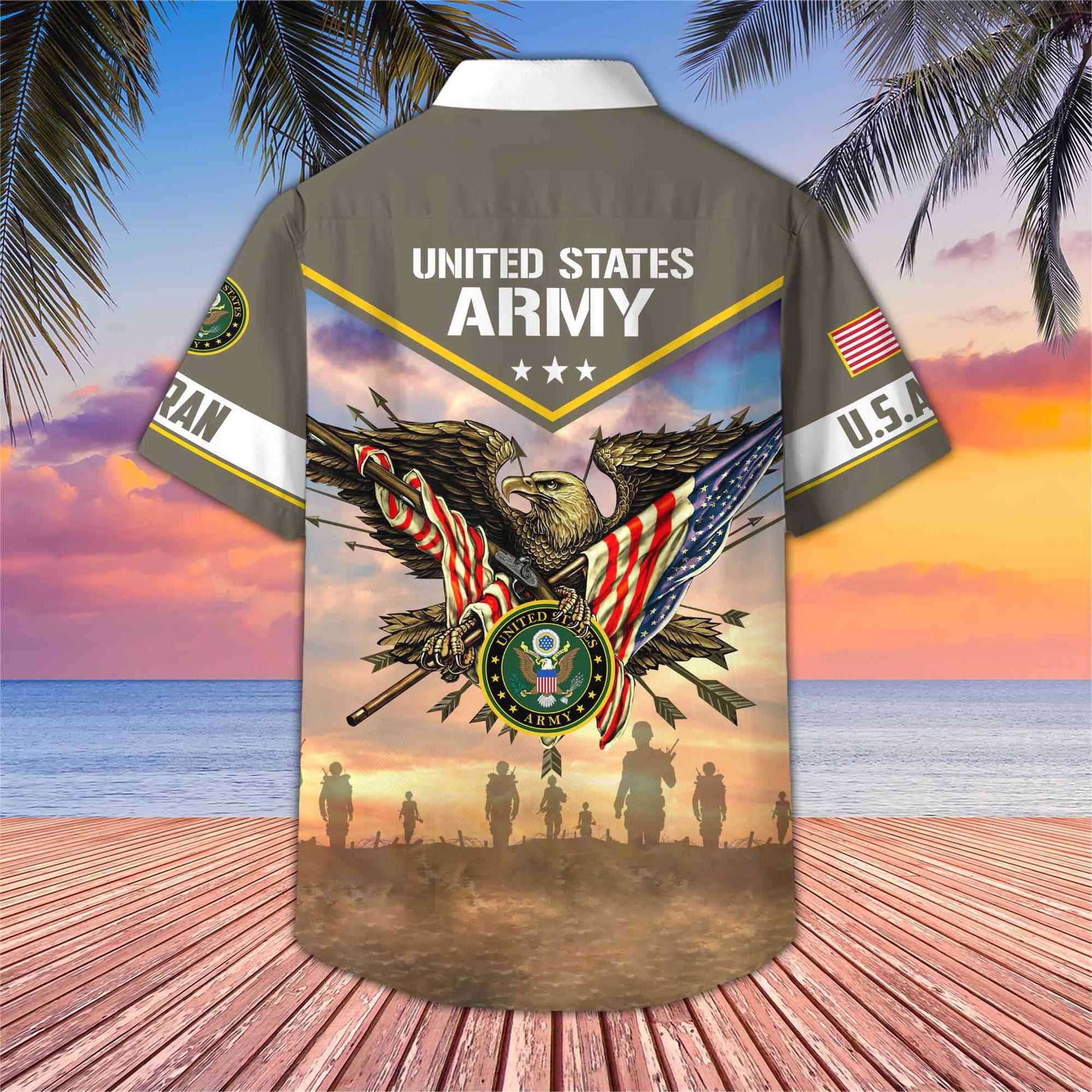 Premium Honoring All Who Served US Veterans Hawaii Shirt, Gifts For US Veterans BPVC080702