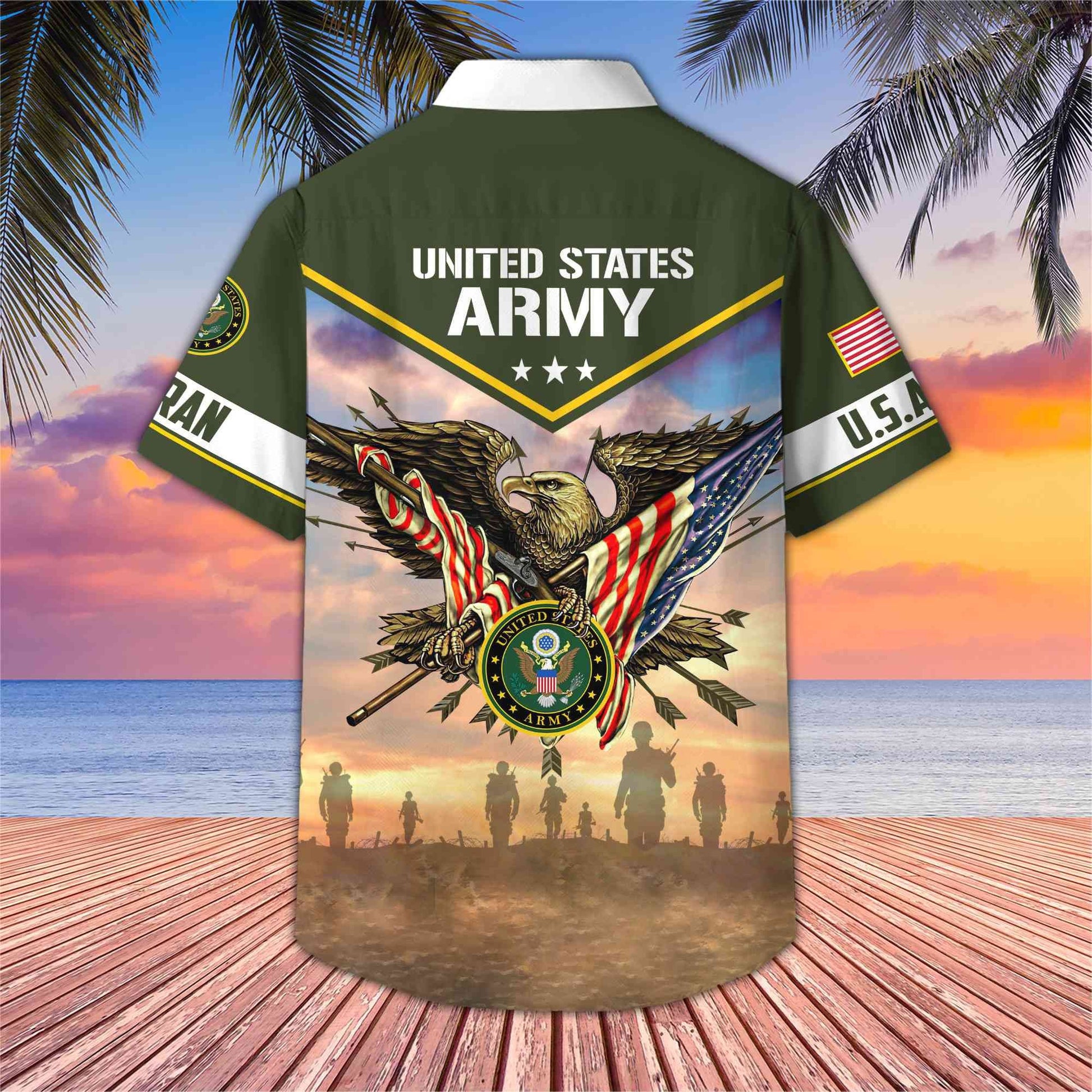 Premium Honoring All Who Served US Veterans Hawaii Shirt, Gifts For US Veterans BPVC080702