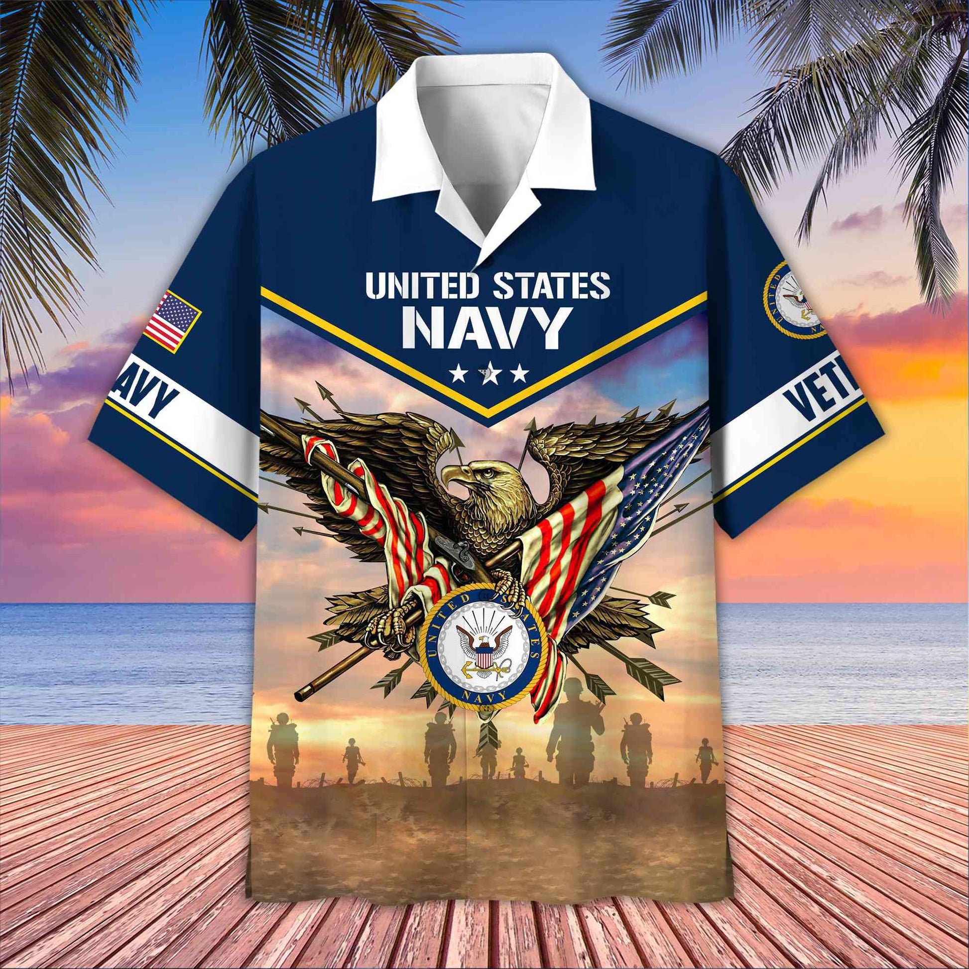 Premium Honoring All Who Served US Veterans Hawaii Shirt, Gifts For US Veterans BPVC080702