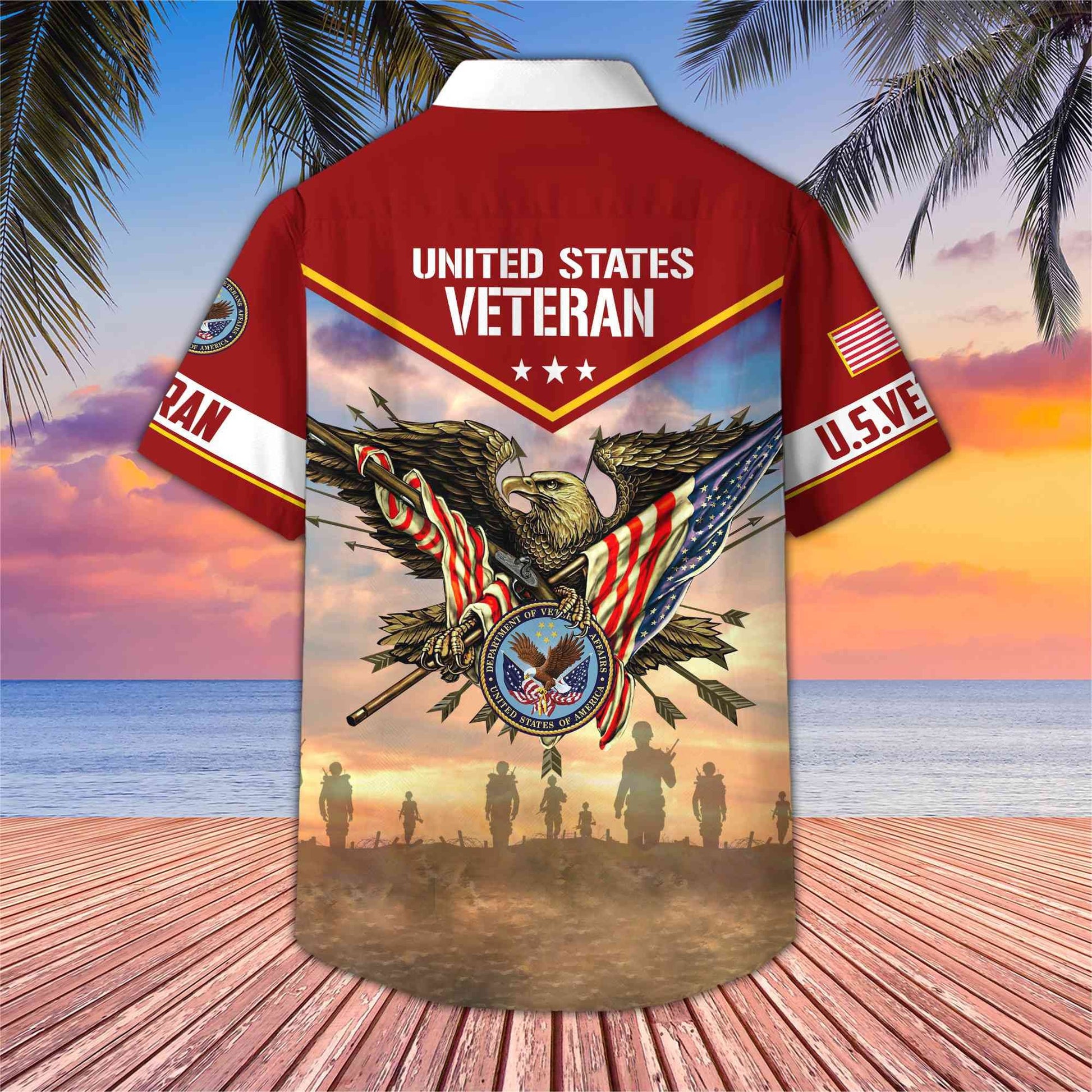 Premium Honoring All Who Served US Veterans Hawaii Shirt, Gifts For US Veterans BPVC080702