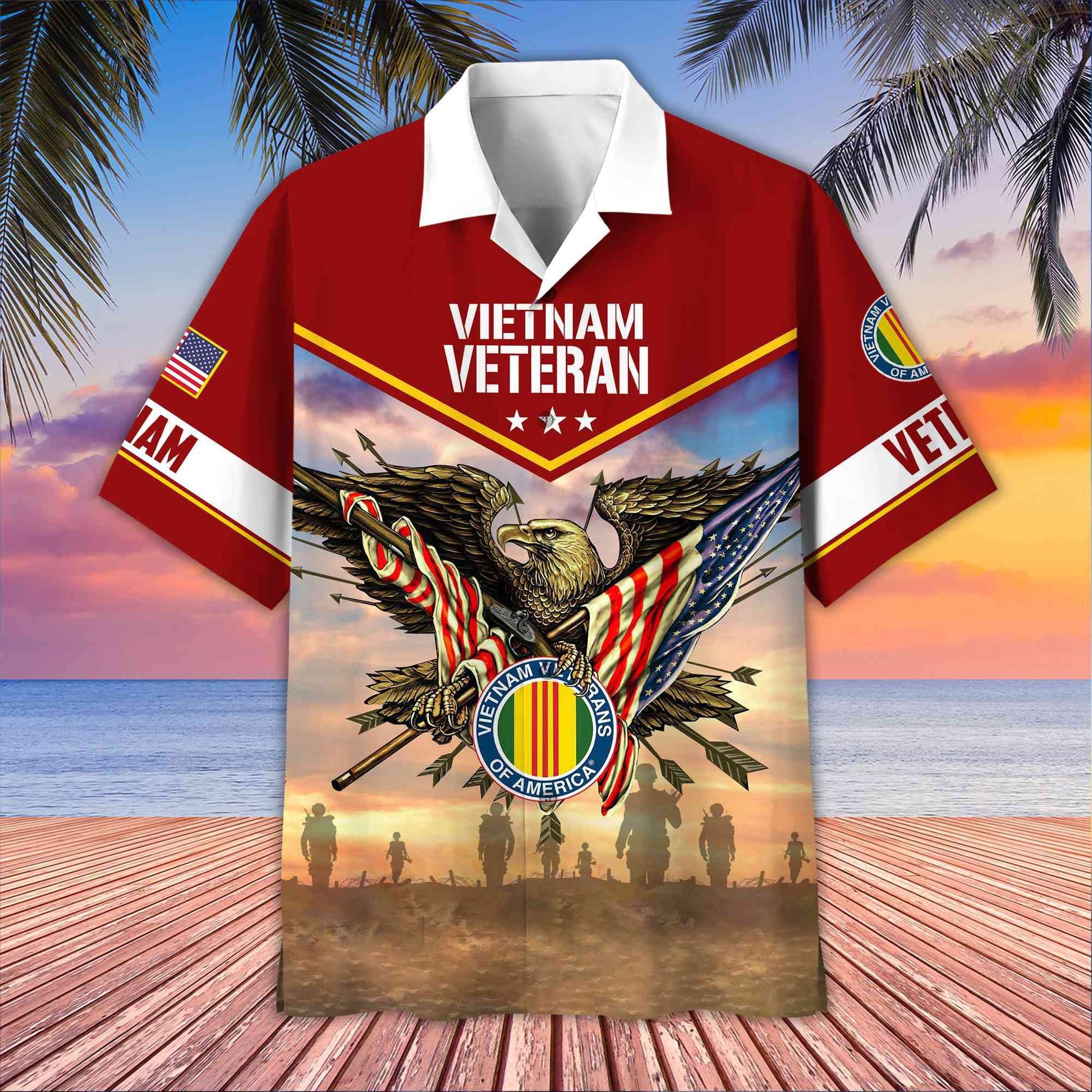 Premium Honoring All Who Served US Veterans Hawaii Shirt, Gifts For US Veterans BPVC080702