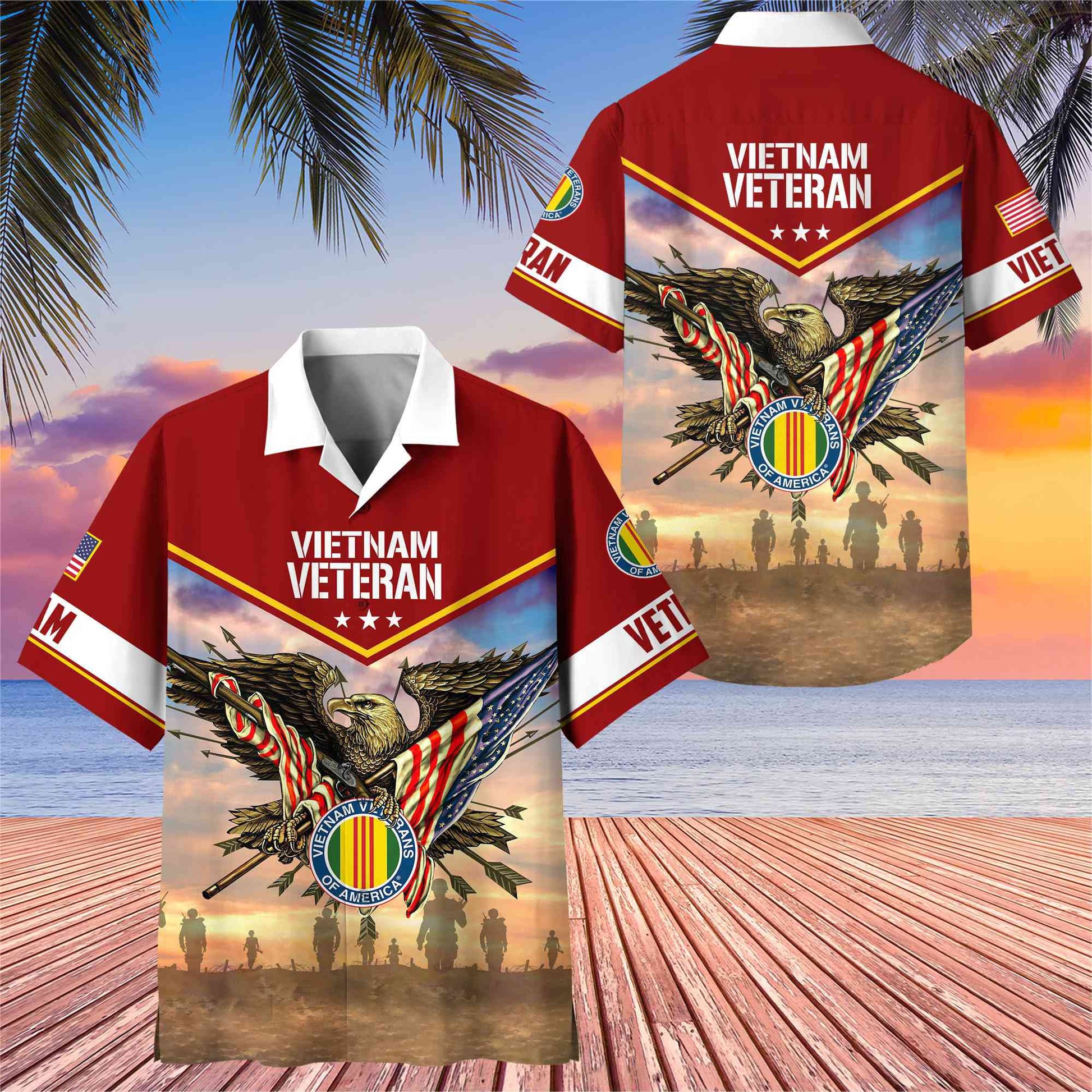 Premium Honoring All Who Served US Veterans Hawaii Shirt, Gifts For US Veterans BPVC080702