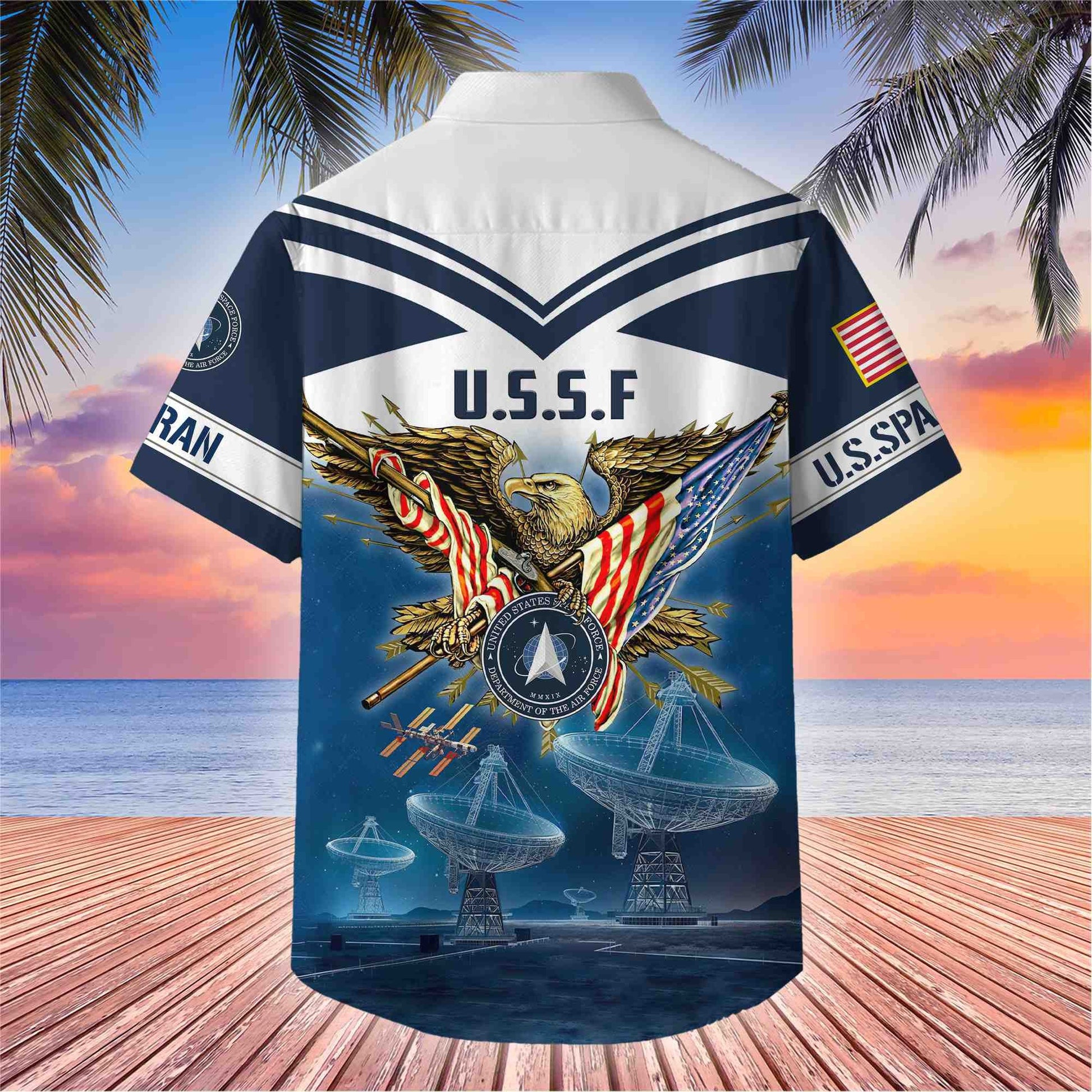 Premium American Pride US Veterans Hawaii Shirt, Gifts For Dad For Husband Veteran BPVC090703