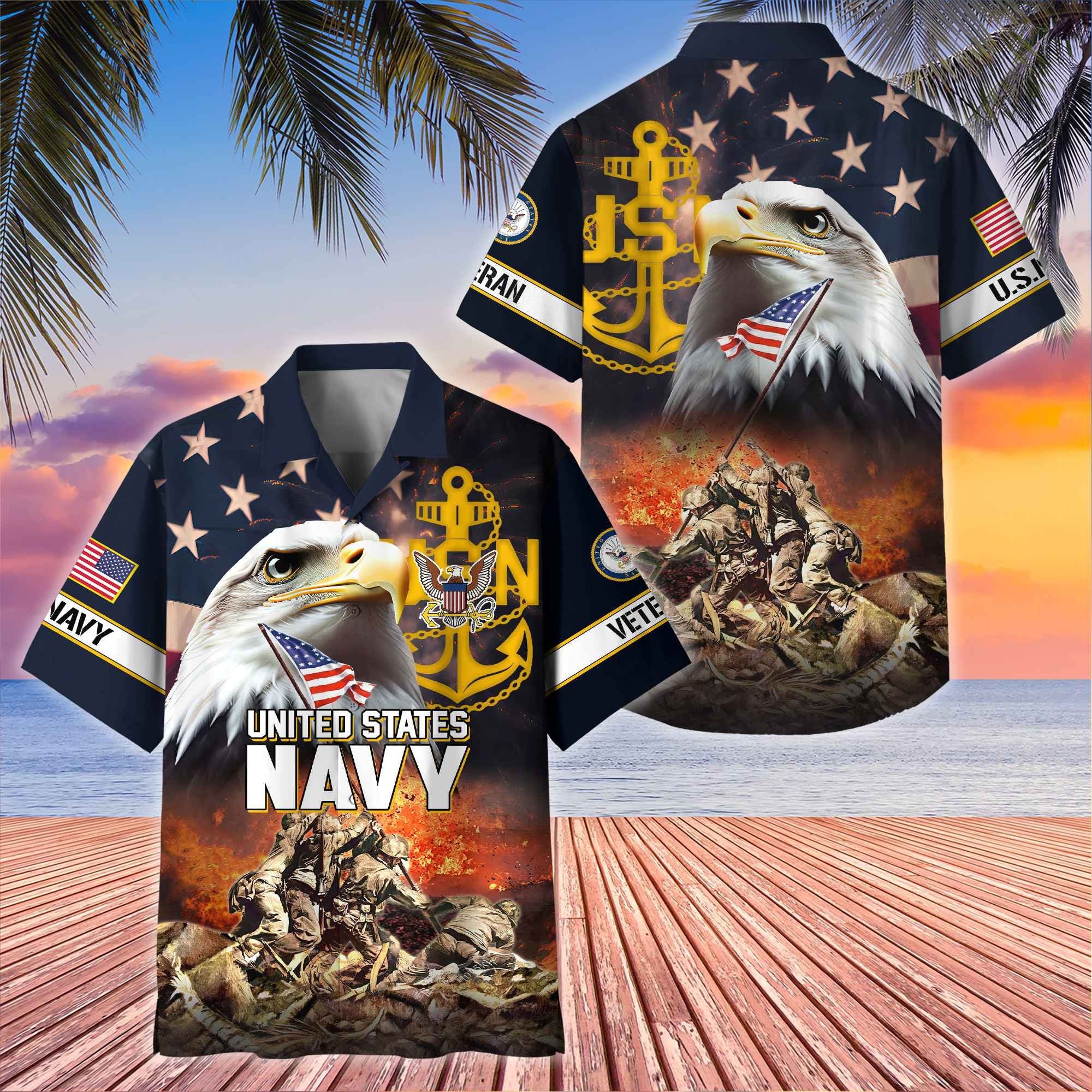 Premium Honoring All Who Served US Veterans Hawaii Shirt, Gifts For Independence Day, Father's Day, Veterans Day, Gifts For Dad, Gifts For Husband Veteran BPVC180701