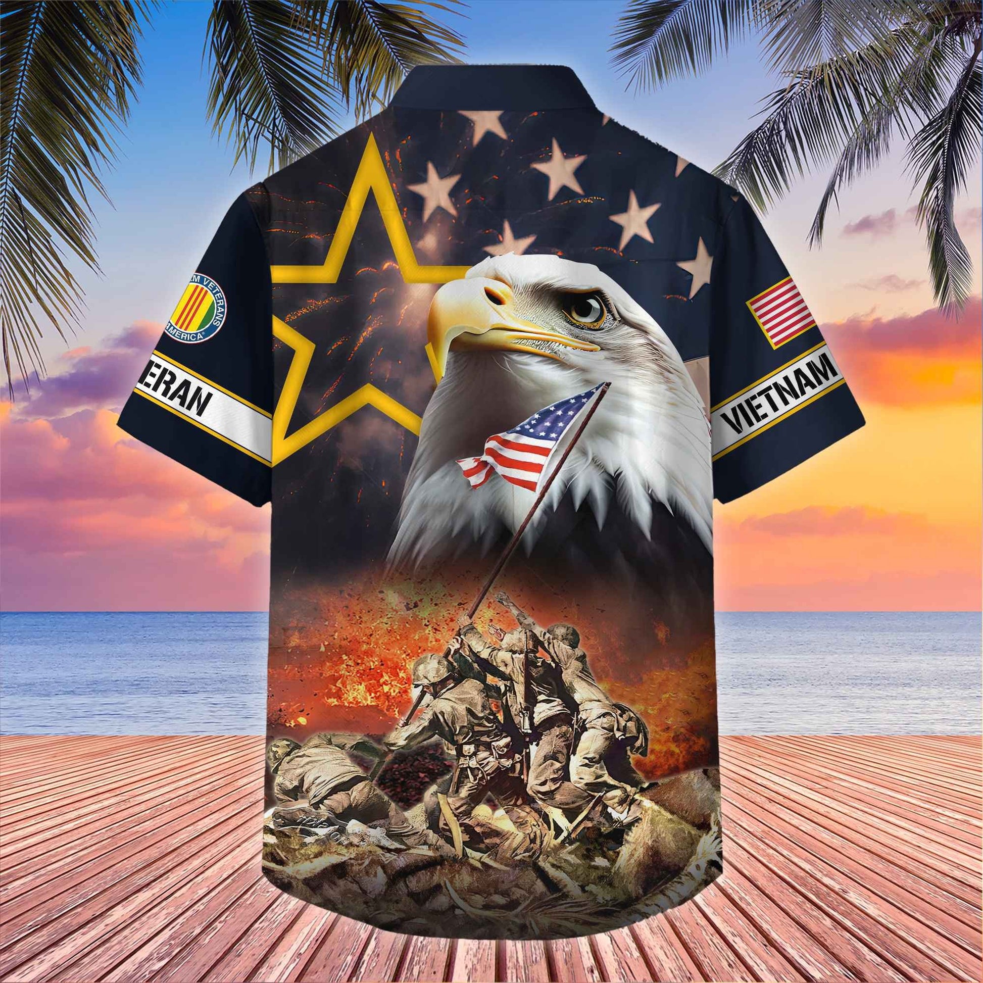 Premium Honoring All Who Served US Veterans Hawaii Shirt, Gifts For Independence Day, Father's Day, Veterans Day, Gifts For Dad, Gifts For Husband Veteran BPVC180701