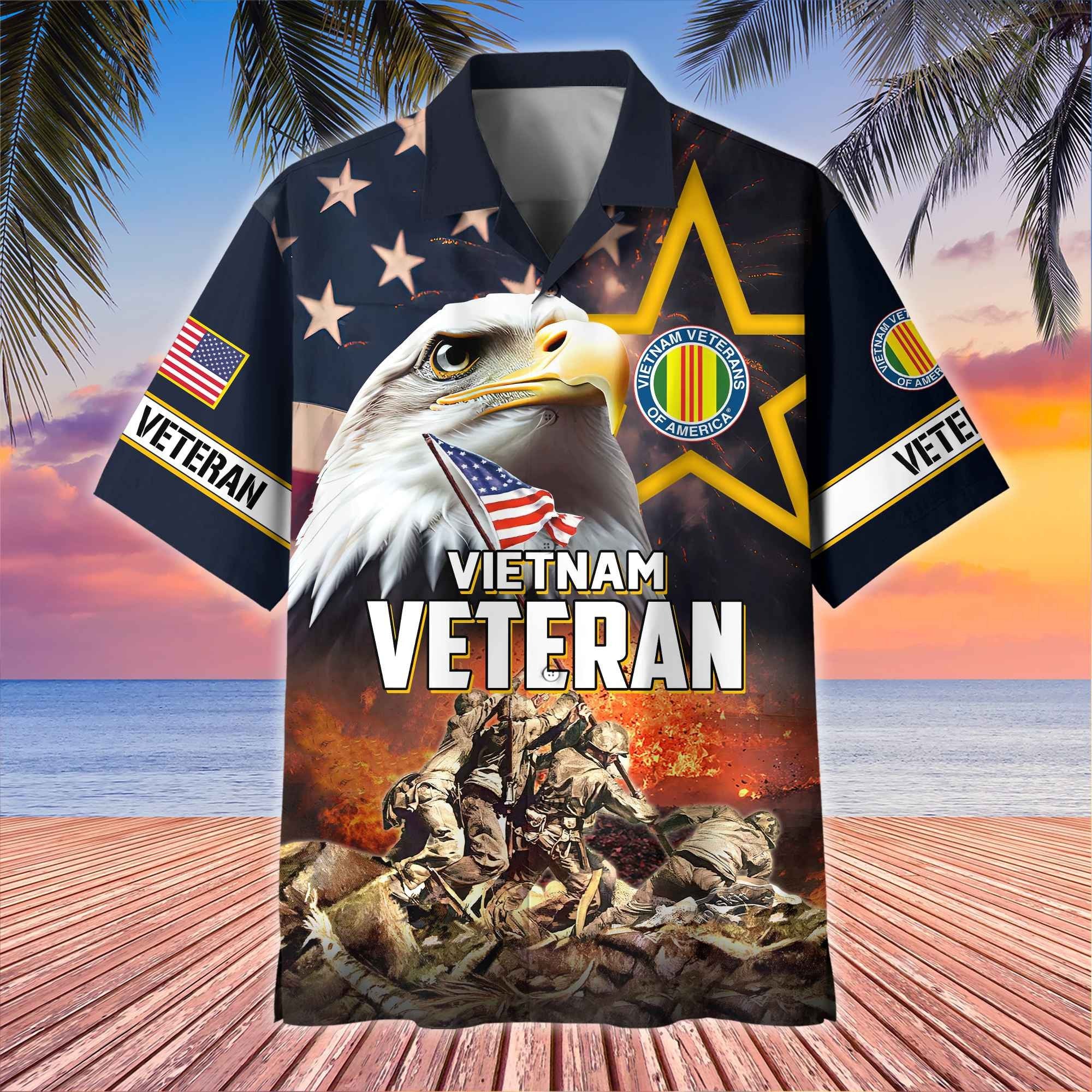 Premium Honoring All Who Served US Veterans Hawaii Shirt, Gifts For Independence Day, Father's Day, Veterans Day, Gifts For Dad, Gifts For Husband Veteran BPVC180701