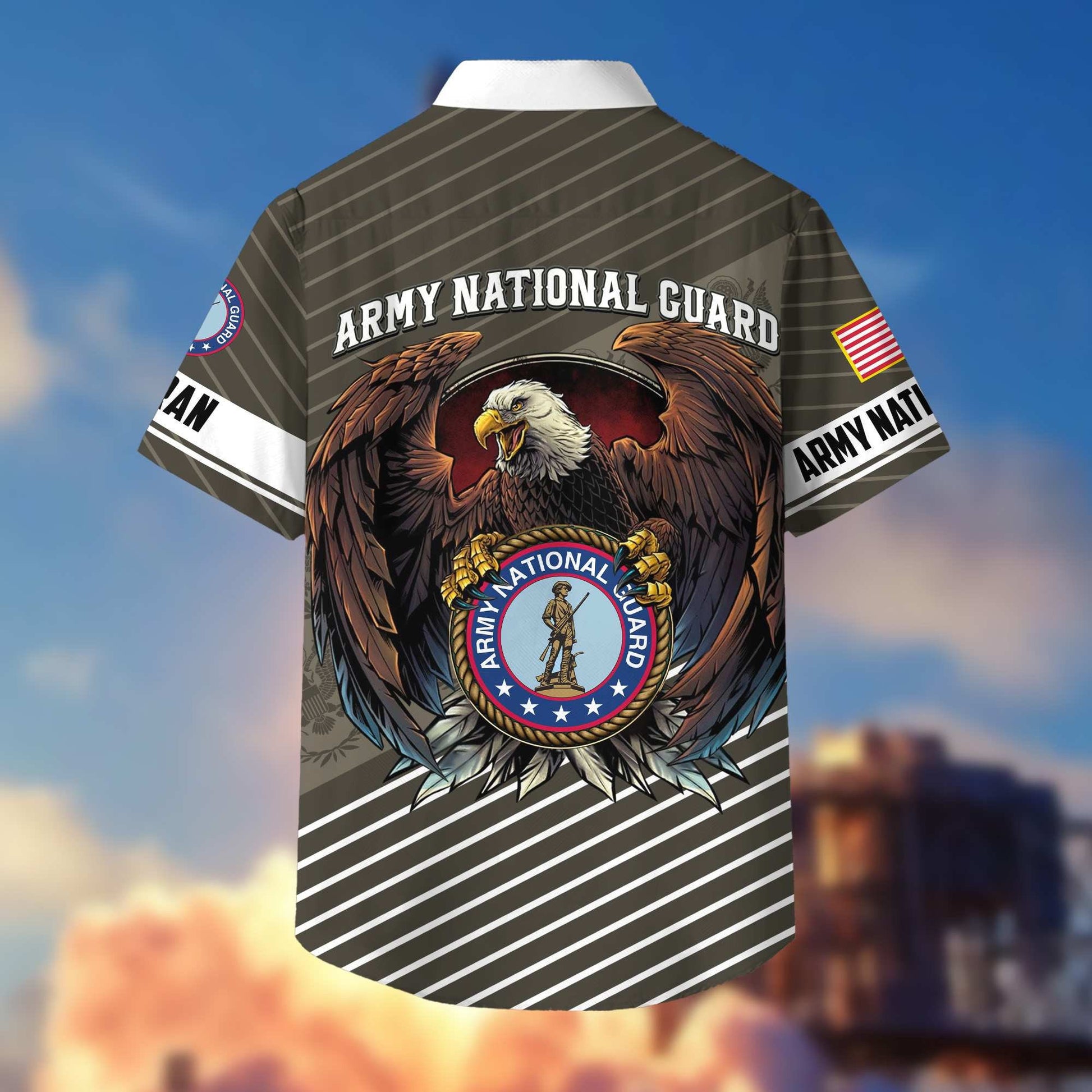 Premium US Veterans Hawaiian Shirt With Pocket, Gifts For Independence Day, Father's Day, Veterans Day, Gifts For Dad, Gifts For Husband Veteran BPVC250702